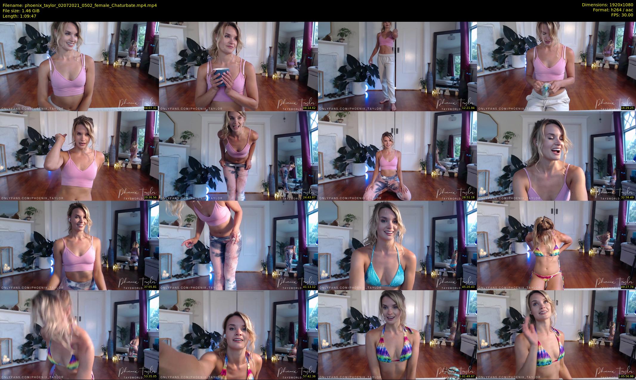 phoenix_taylor — 70 minute Chaturbate female cam show recording, 1080p, Jul 2, 2021