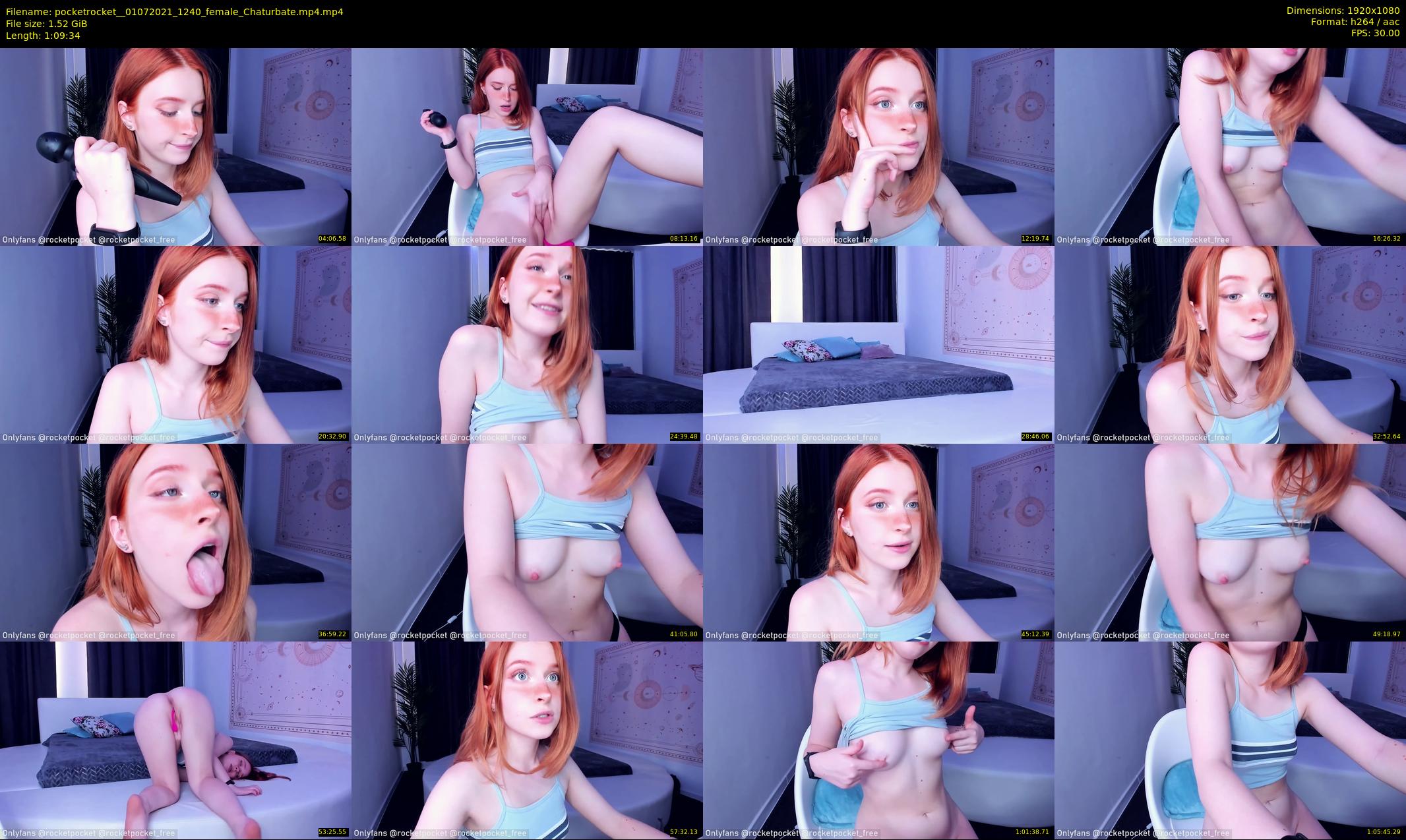 pocketrocket_ — 70 minute Chaturbate female cam show recording, 1080p, Jul 1, 2021
