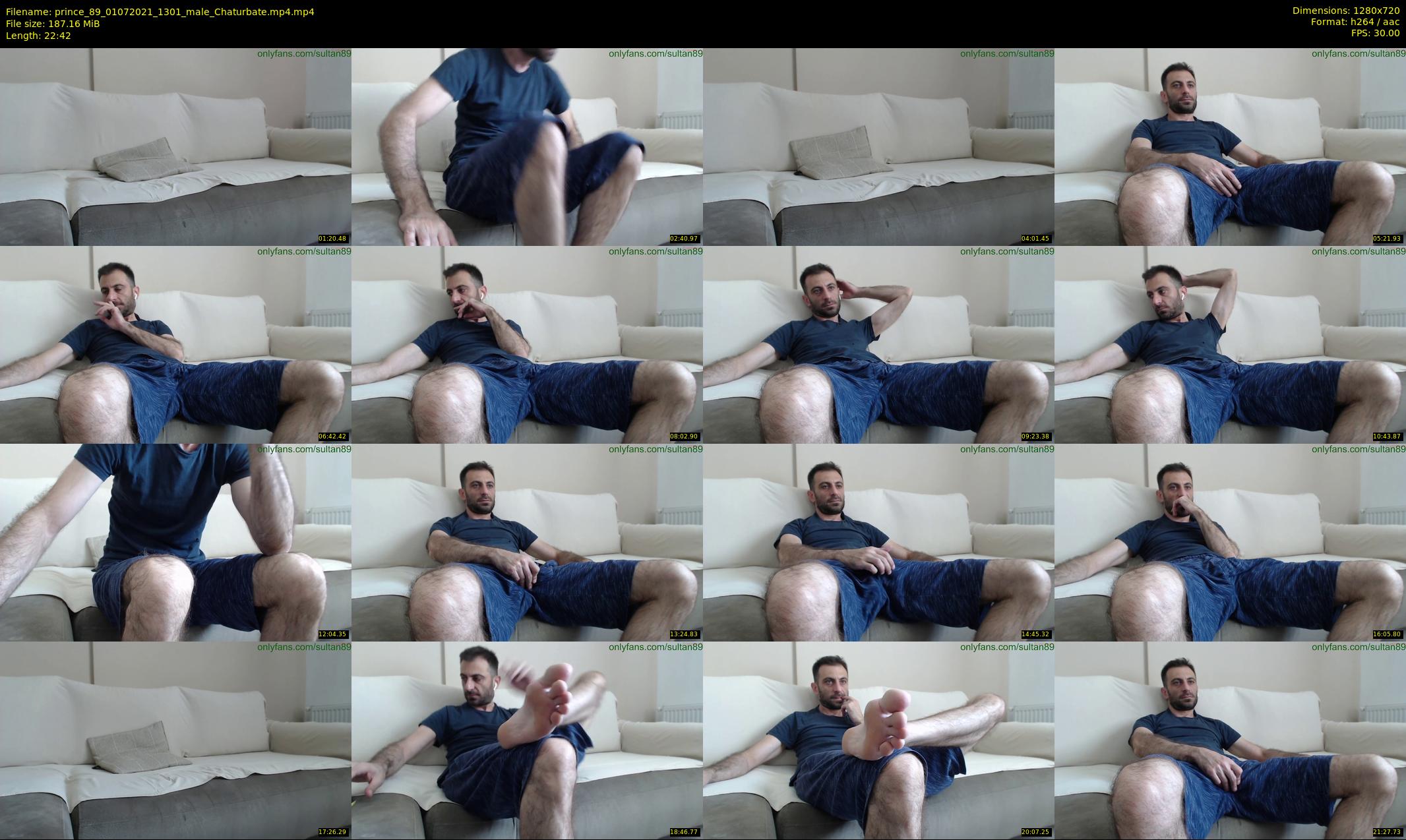 prince_89 — 23 minute Chaturbate male cam show recording, 720p, Jul 1, 2021