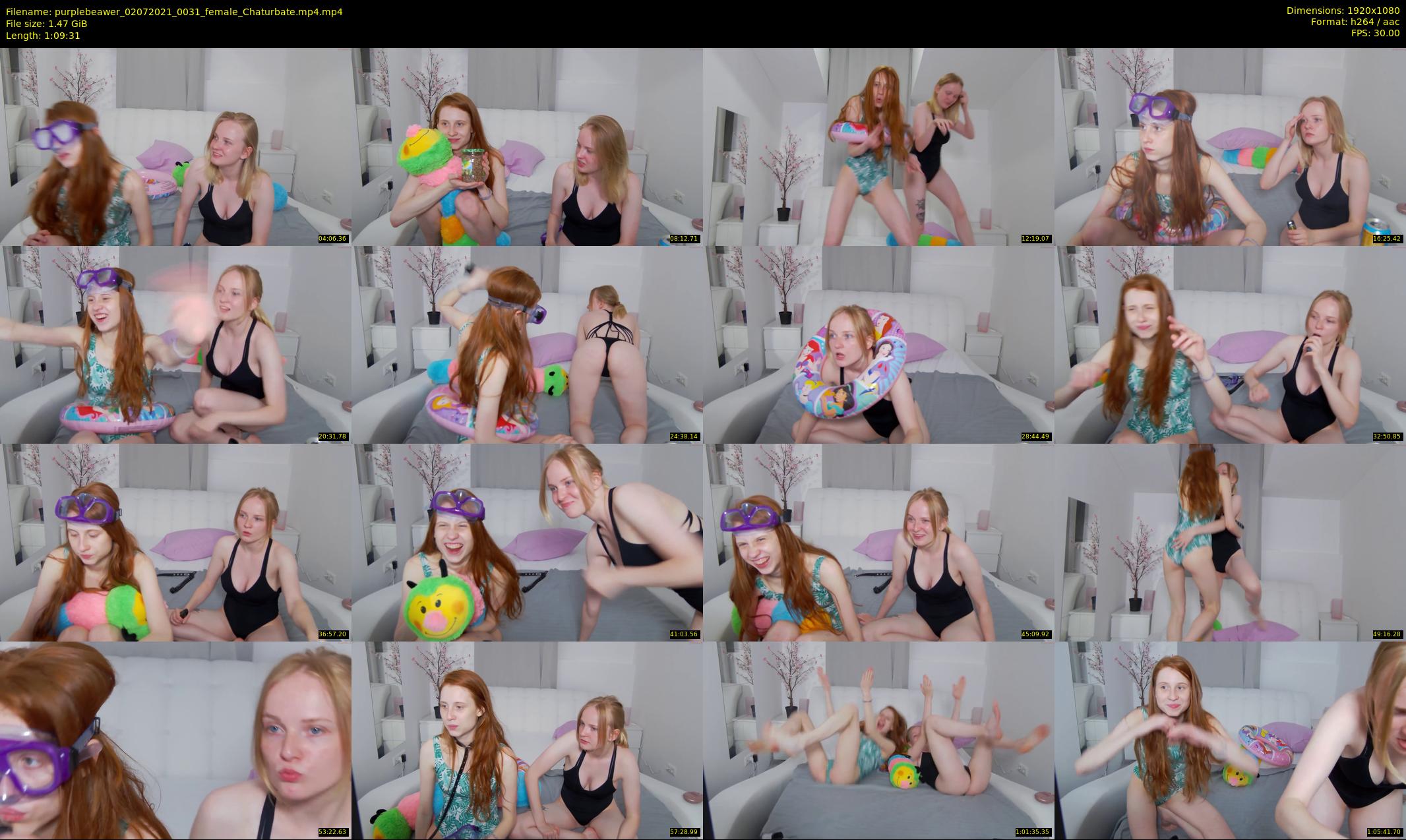 purplebeawer — 70 minute Chaturbate female cam show recording, 1080p, Jul 2, 2021