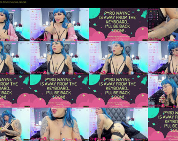 pyrowayne — 85 minute Chaturbate female cam show recording, 1080p, Jul 2, 2021