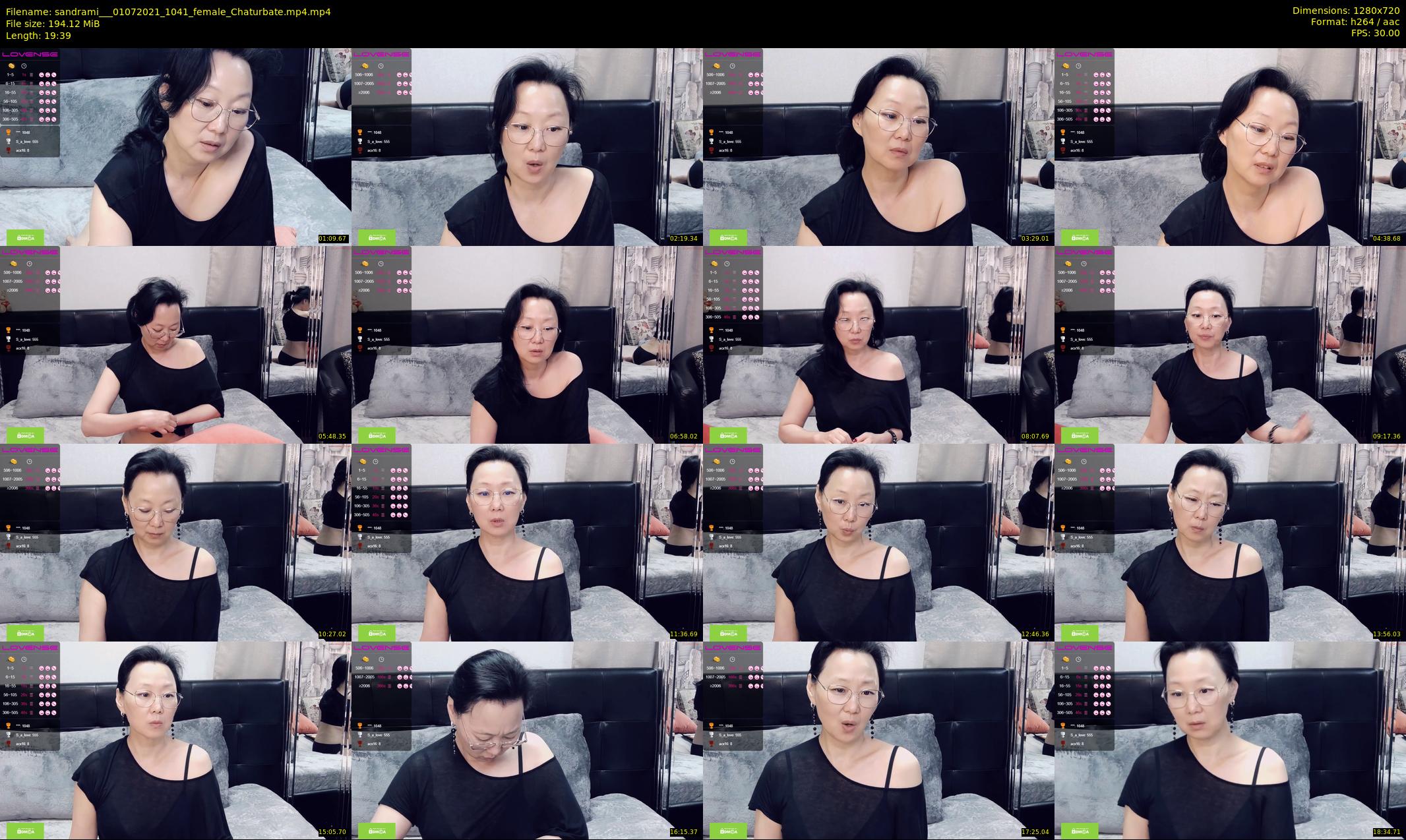 sandrami__ — 20 minute Chaturbate female cam show recording, 720p, Jul 1, 2021