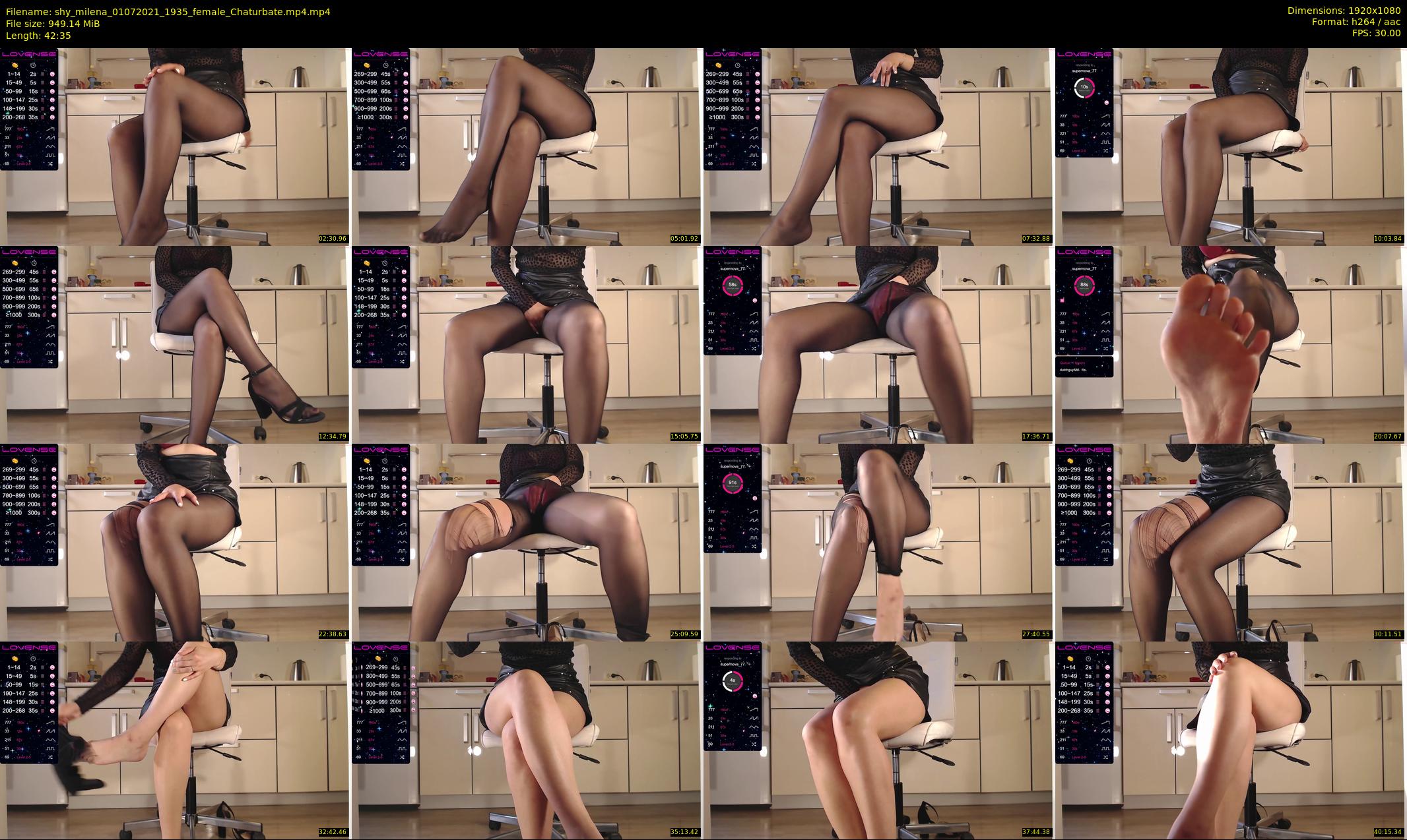 shy_milena — 43 minute Chaturbate female cam show recording, 1080p, Jul 1, 2021