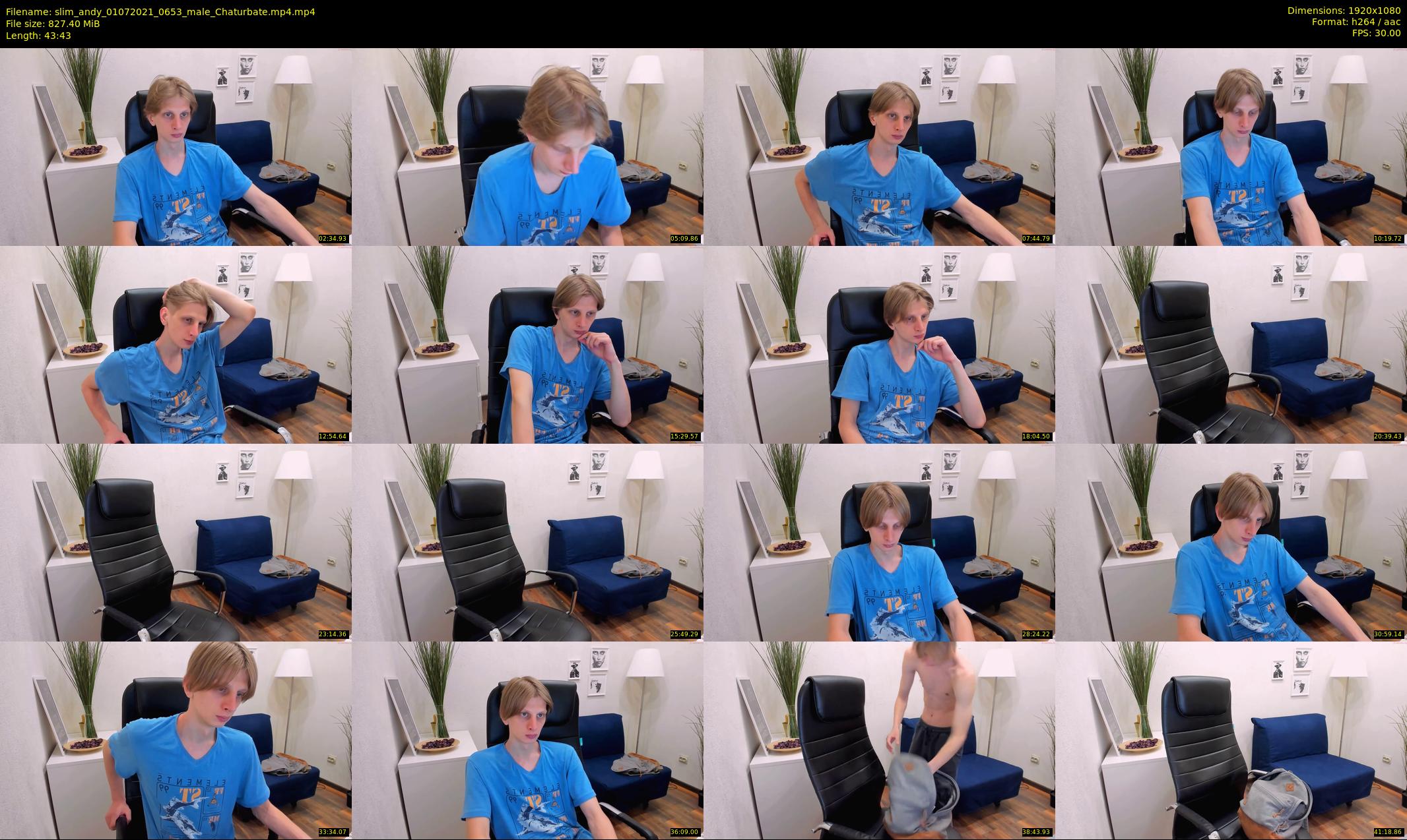 slim_andy — 44 minute Chaturbate male cam show recording, 1080p, Jul 1, 2021