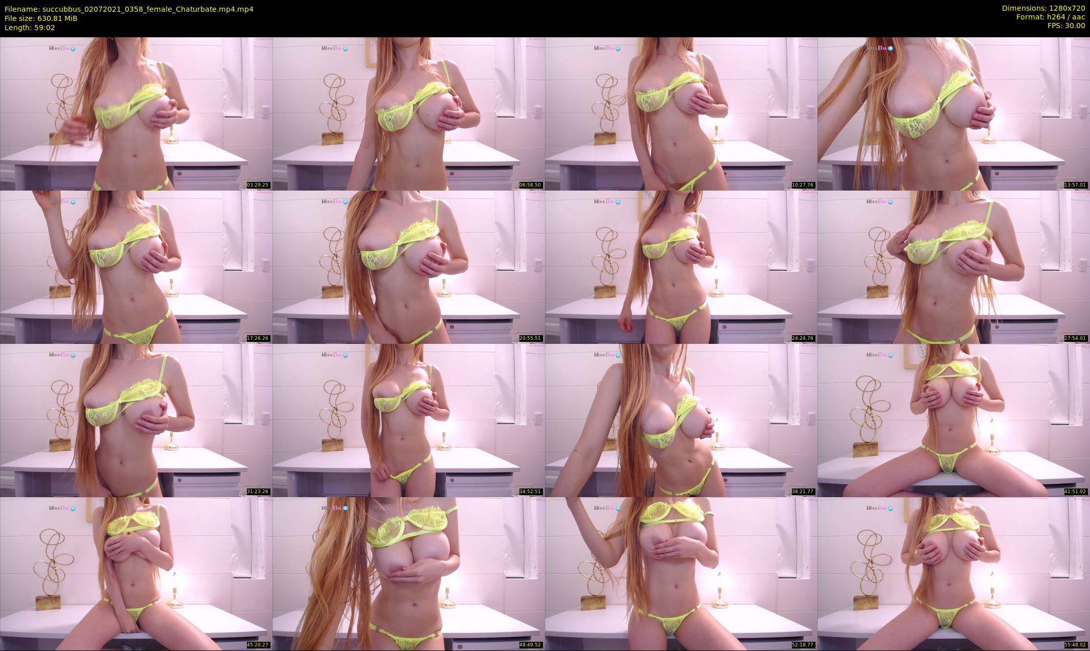 succubbus — 60 minute Chaturbate female cam show recording, 720p, Jul 2, 2021