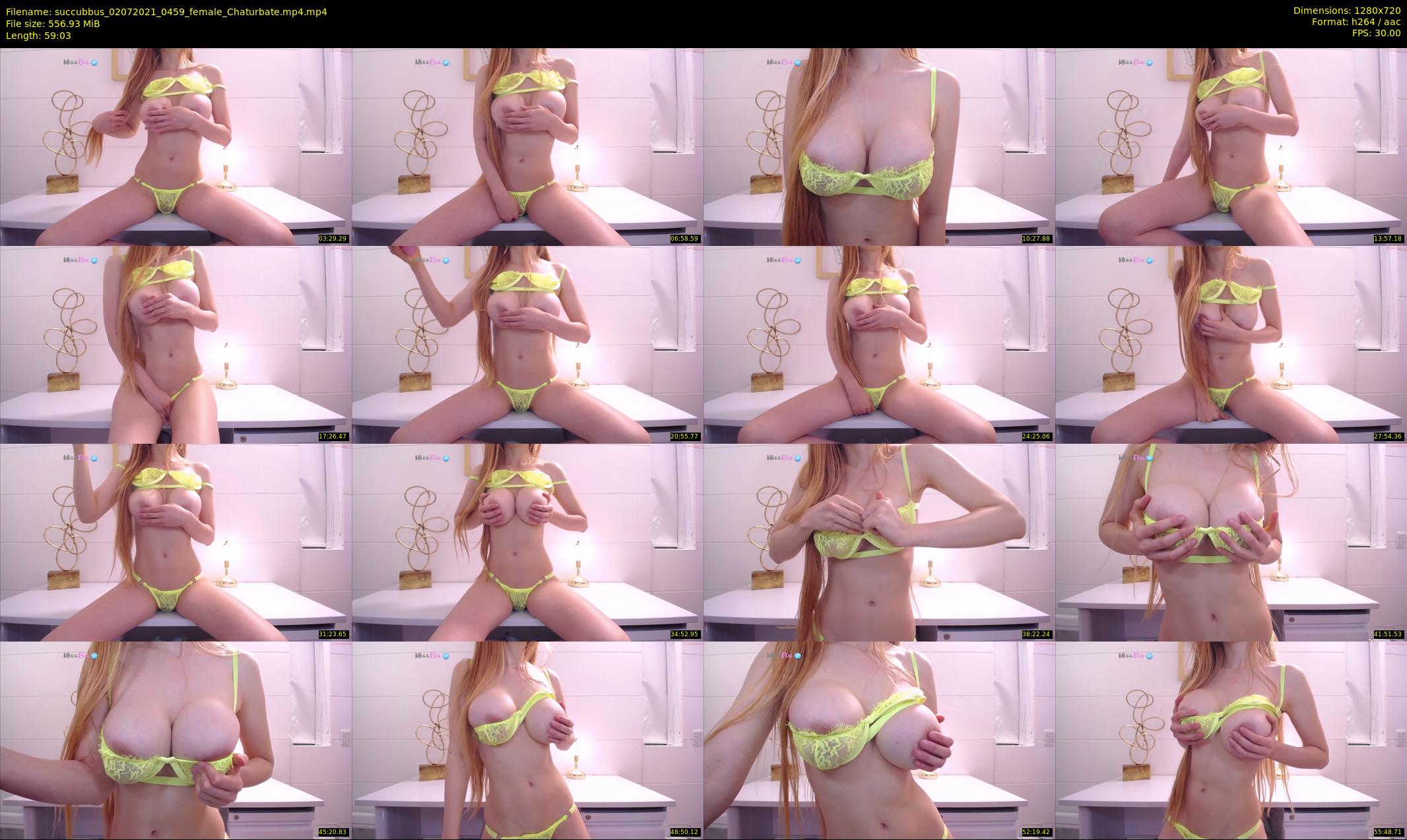 succubbus — 60 minute Chaturbate female cam show recording, 720p, Jul 2, 2021
