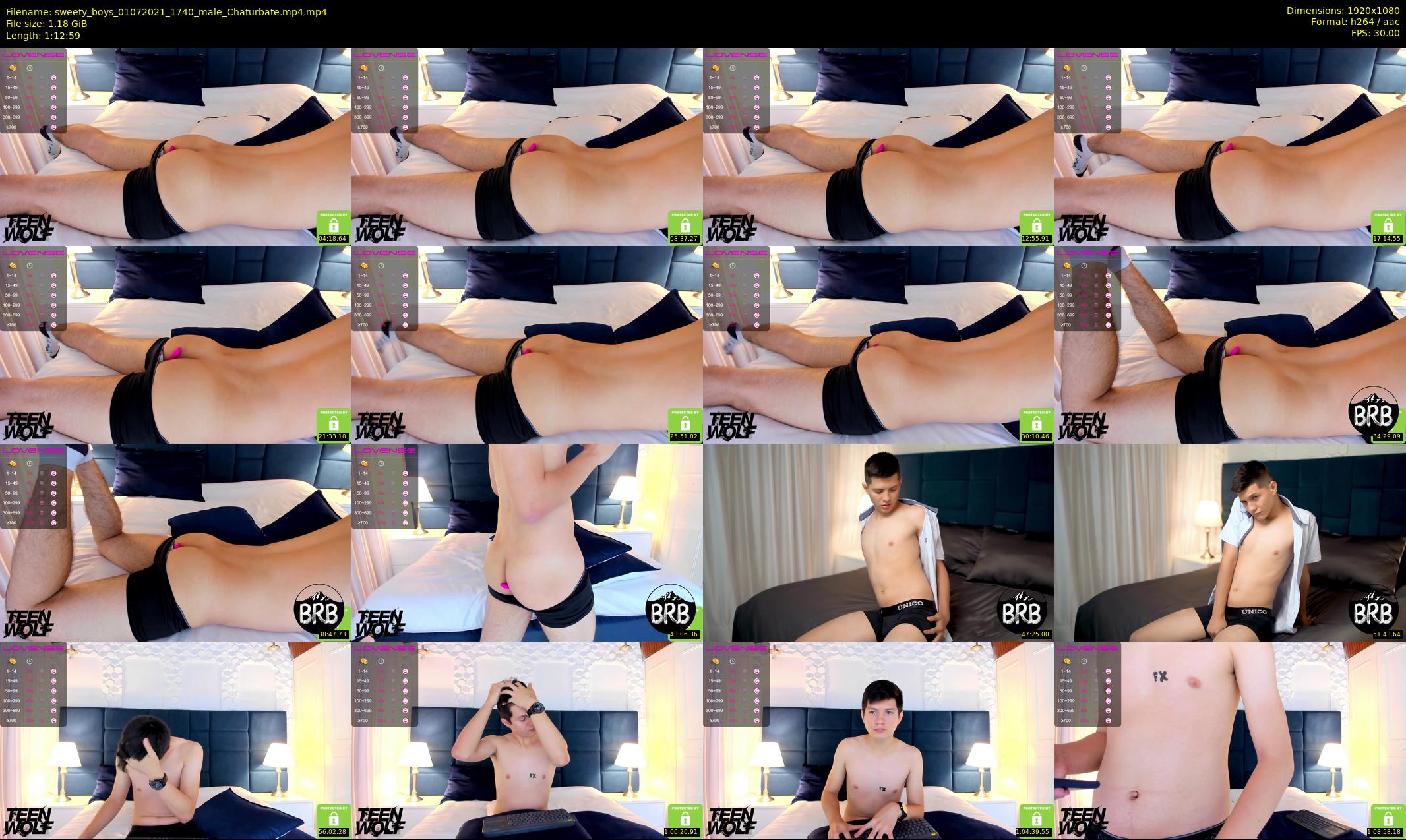 sweety_boys — 73 minute Chaturbate male cam show recording, 1080p, Jul 1, 2021