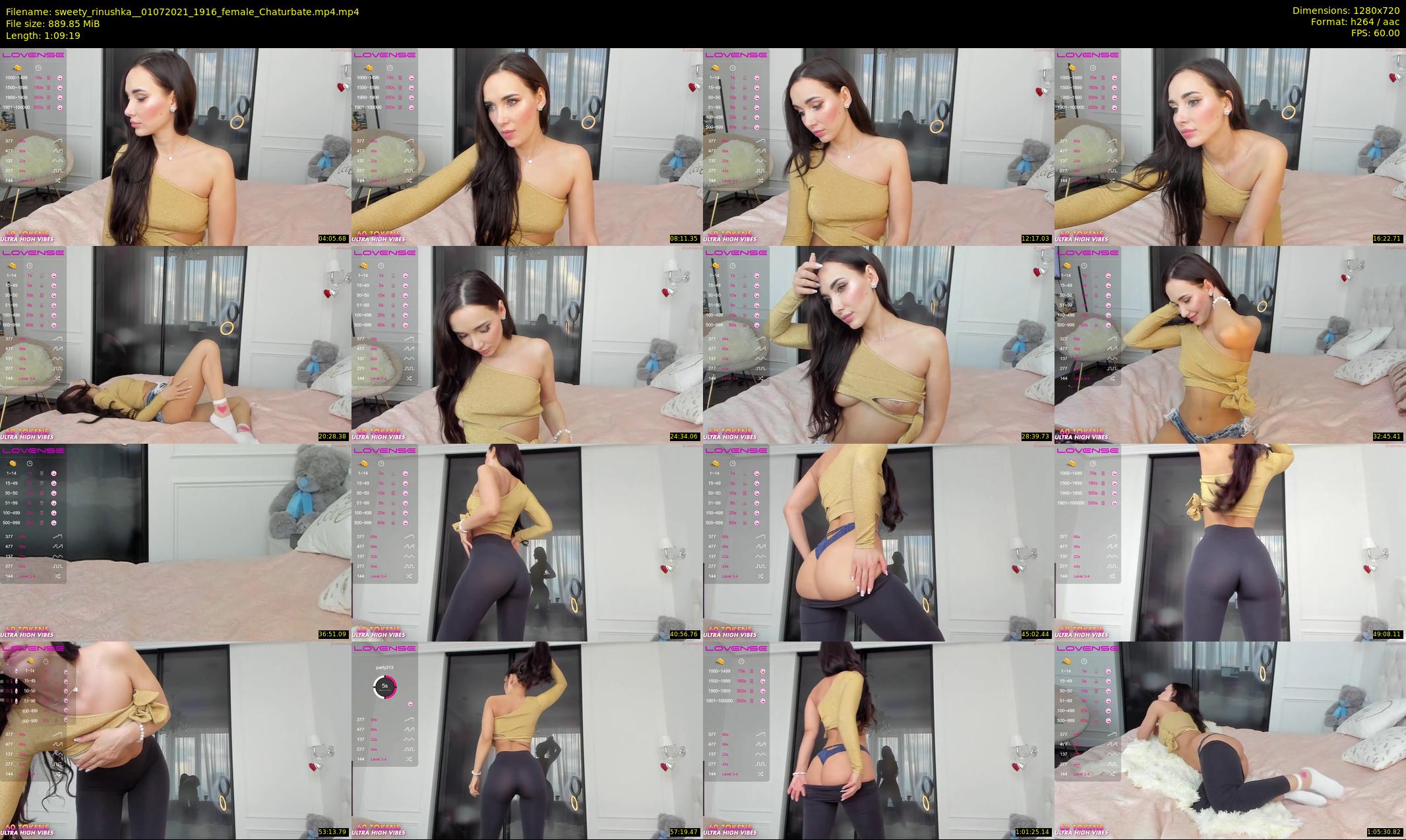 sweety_rinushka_ — 70 minute Chaturbate female cam show recording, 720p, Jul 1, 2021