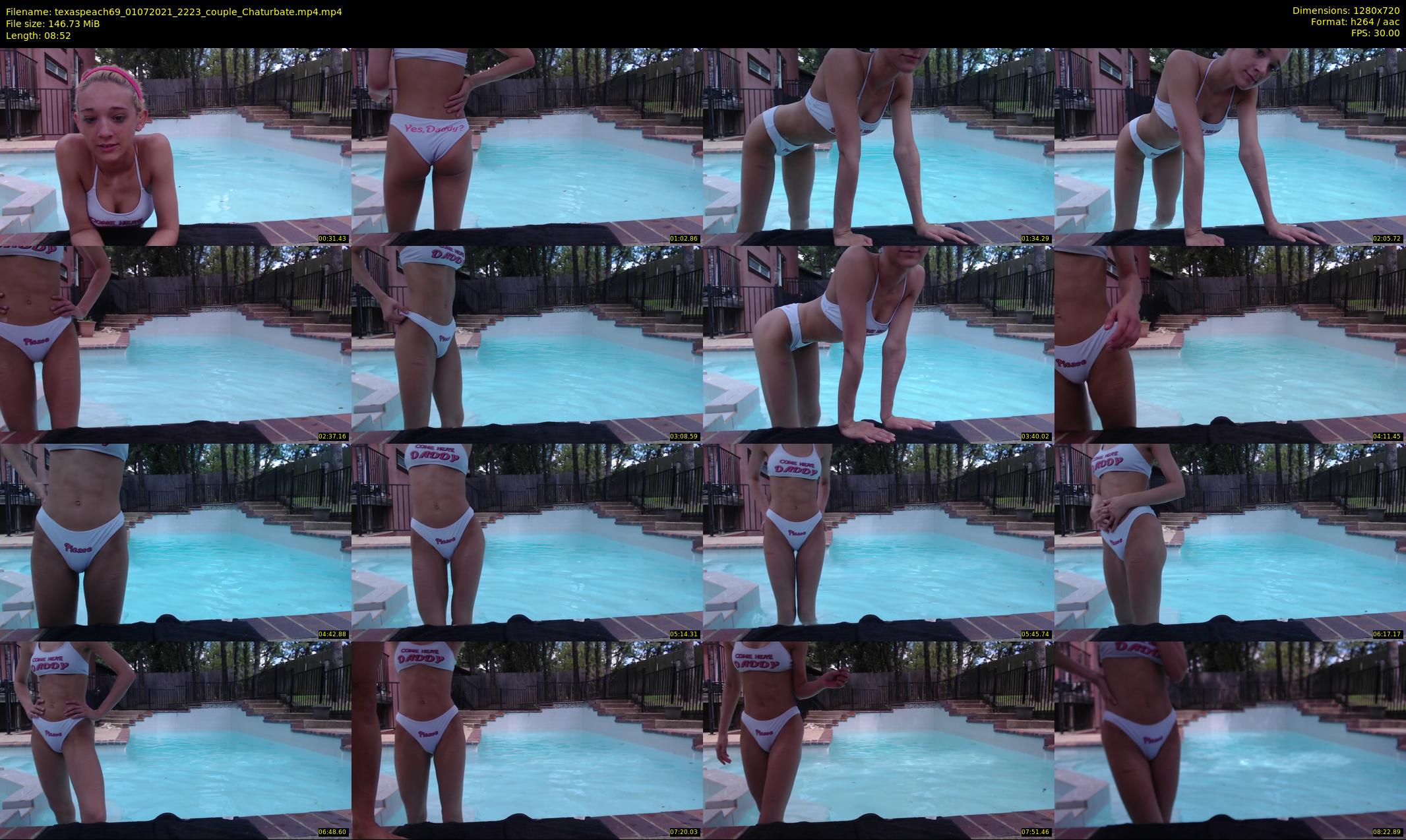 texaspeach69 — 9 minute Chaturbate female cam show recording, 720p, Jul 1, 2021