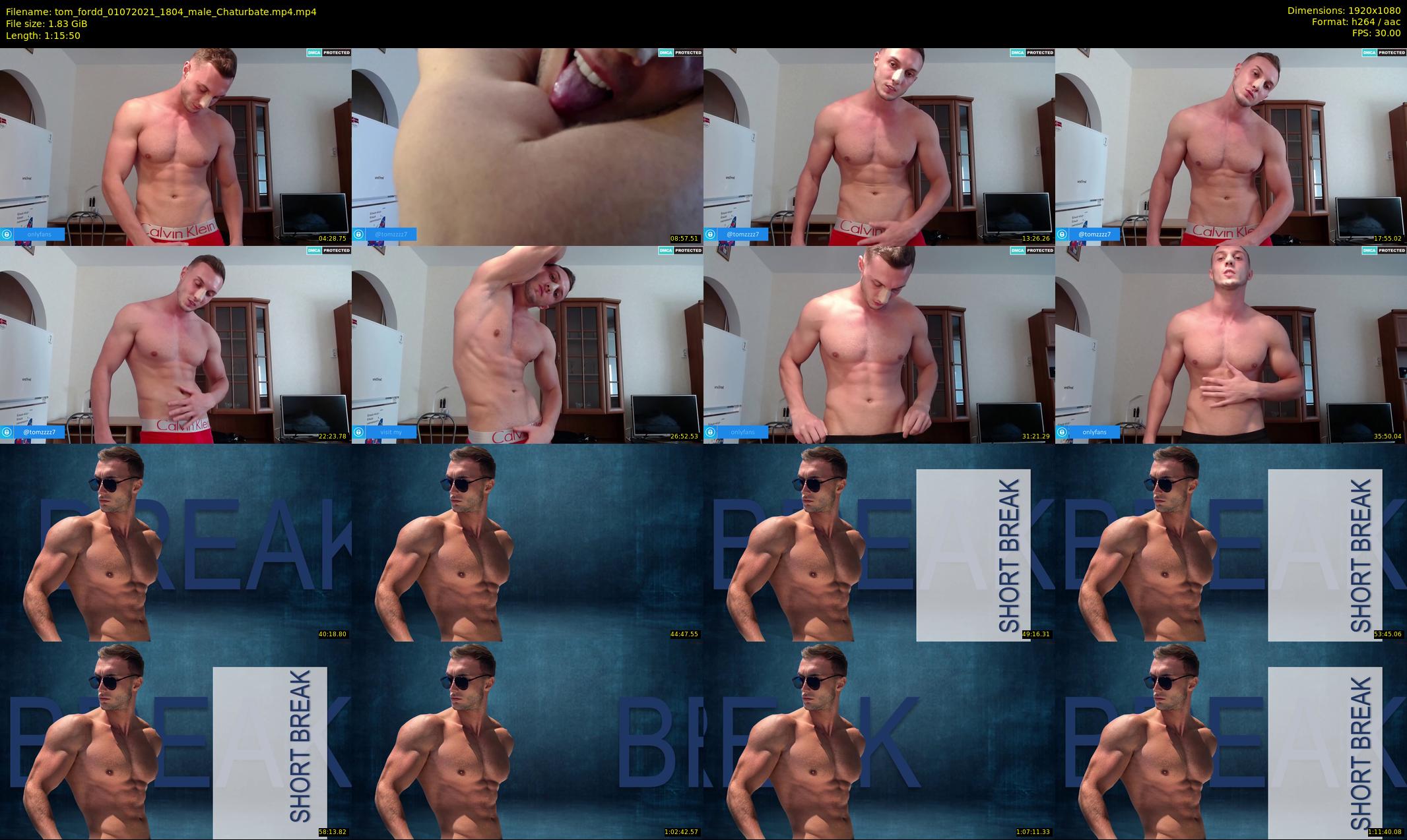 tom_fordd — 76 minute Chaturbate male cam show recording, 1080p, Jul 1, 2021