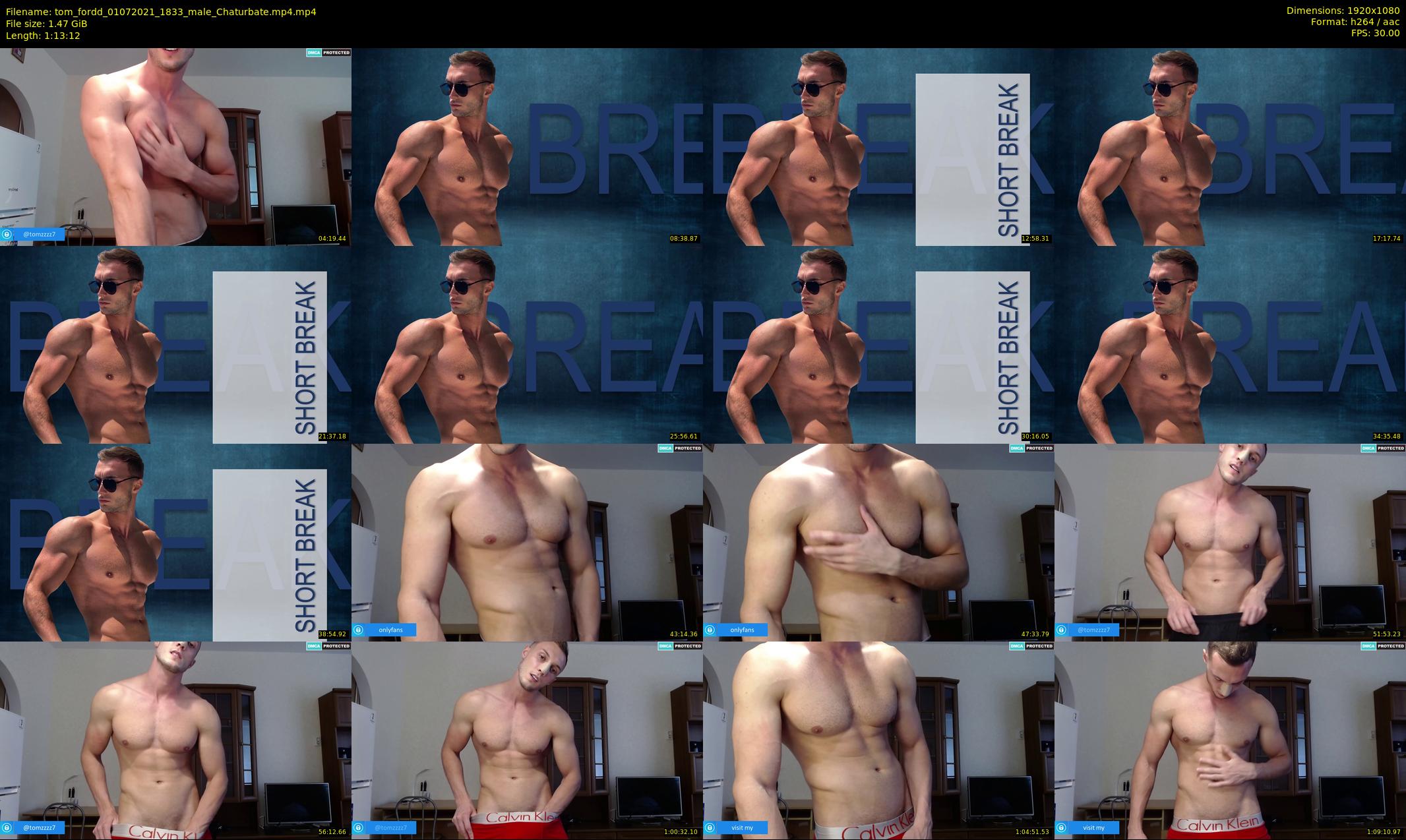 tom_fordd — 74 minute Chaturbate male cam show recording, 1080p, Jul 1, 2021