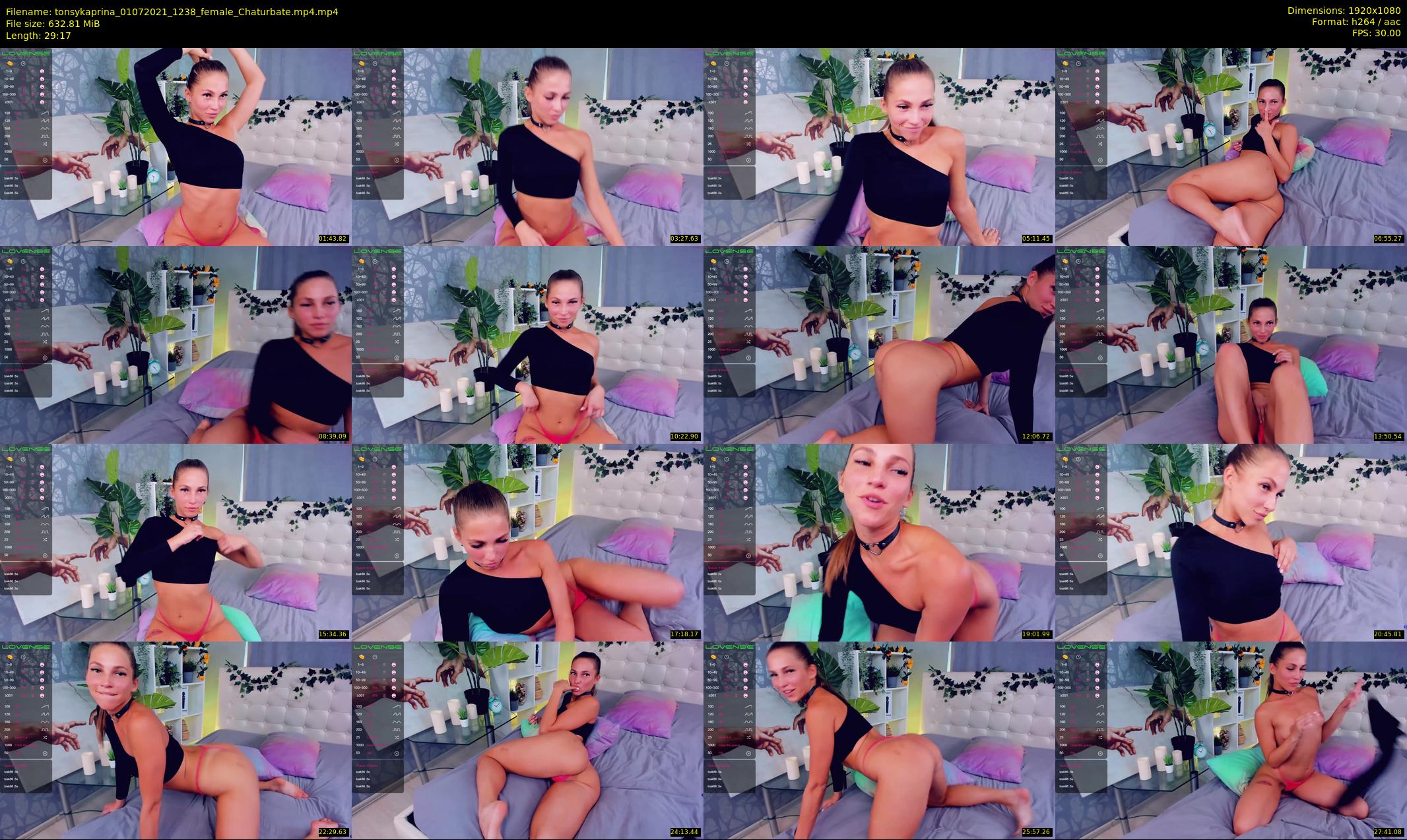tonsykaprina — 30 minute Chaturbate couple cam show recording, 1080p, Jul 1, 2021
