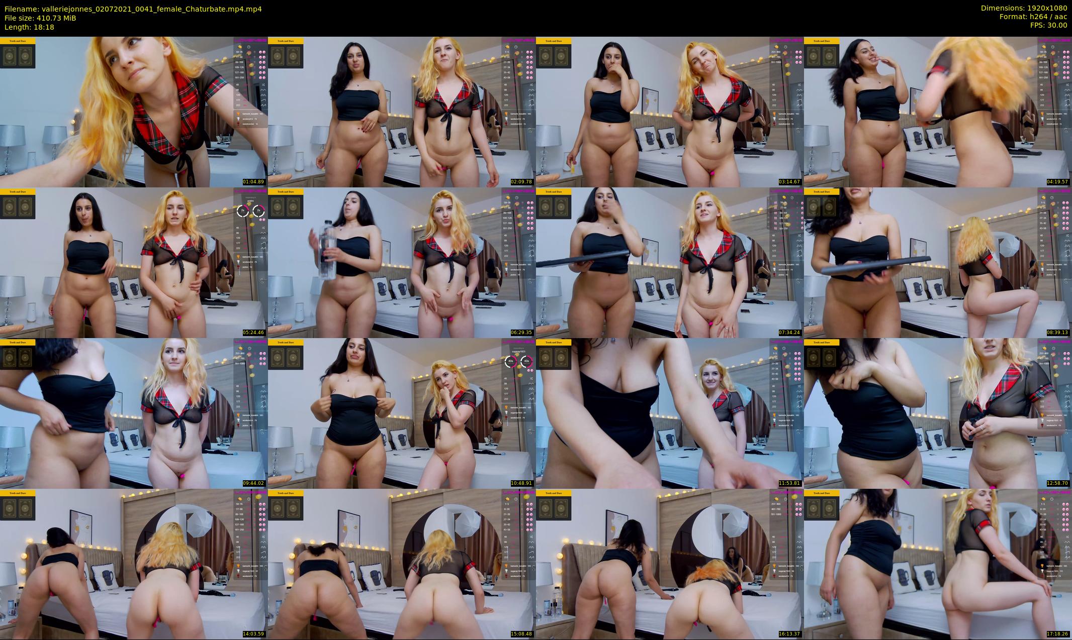 valleriejonnes — 19 minute Chaturbate female cam show recording, 1080p, Jul 2, 2021