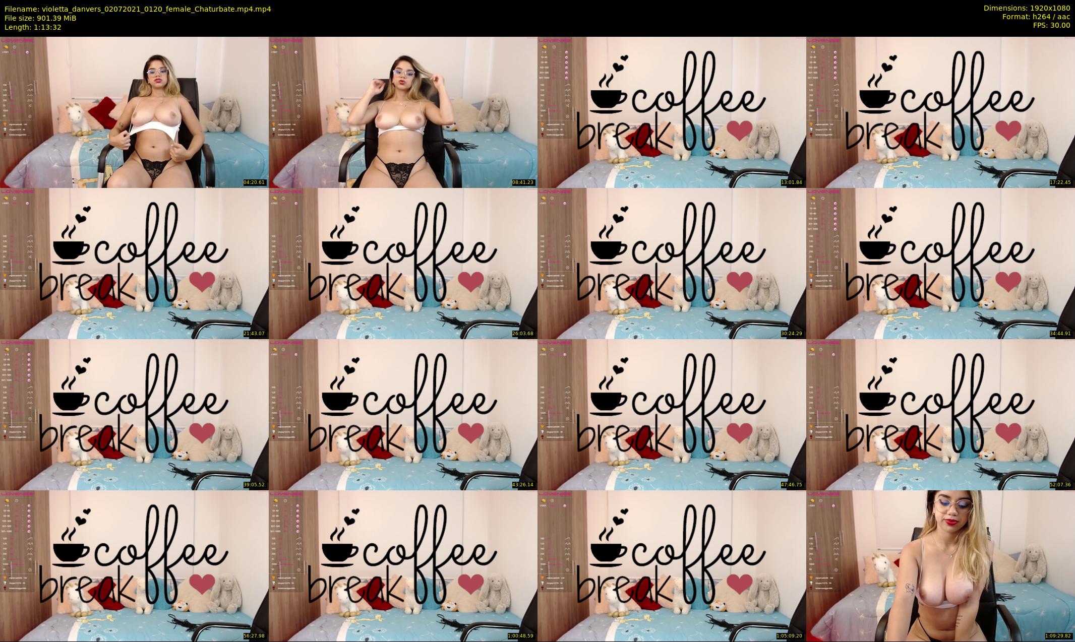violetta_danvers — 74 minute Chaturbate female cam show recording, 1080p, Jul 2, 2021