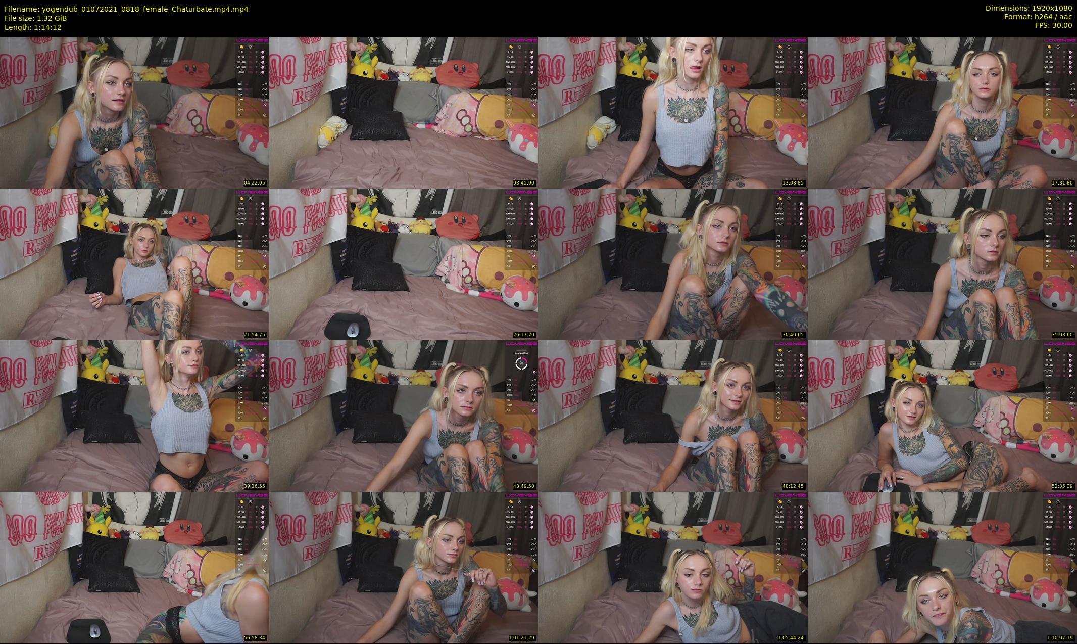 yogendub — 75 minute Chaturbate female cam show recording, 1080p, Jul 1, 2021