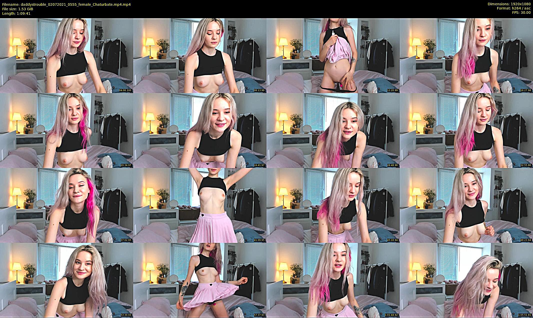 daddystrouble — 70 minute Chaturbate female cam show recording, 1080p, Jul 2, 2021