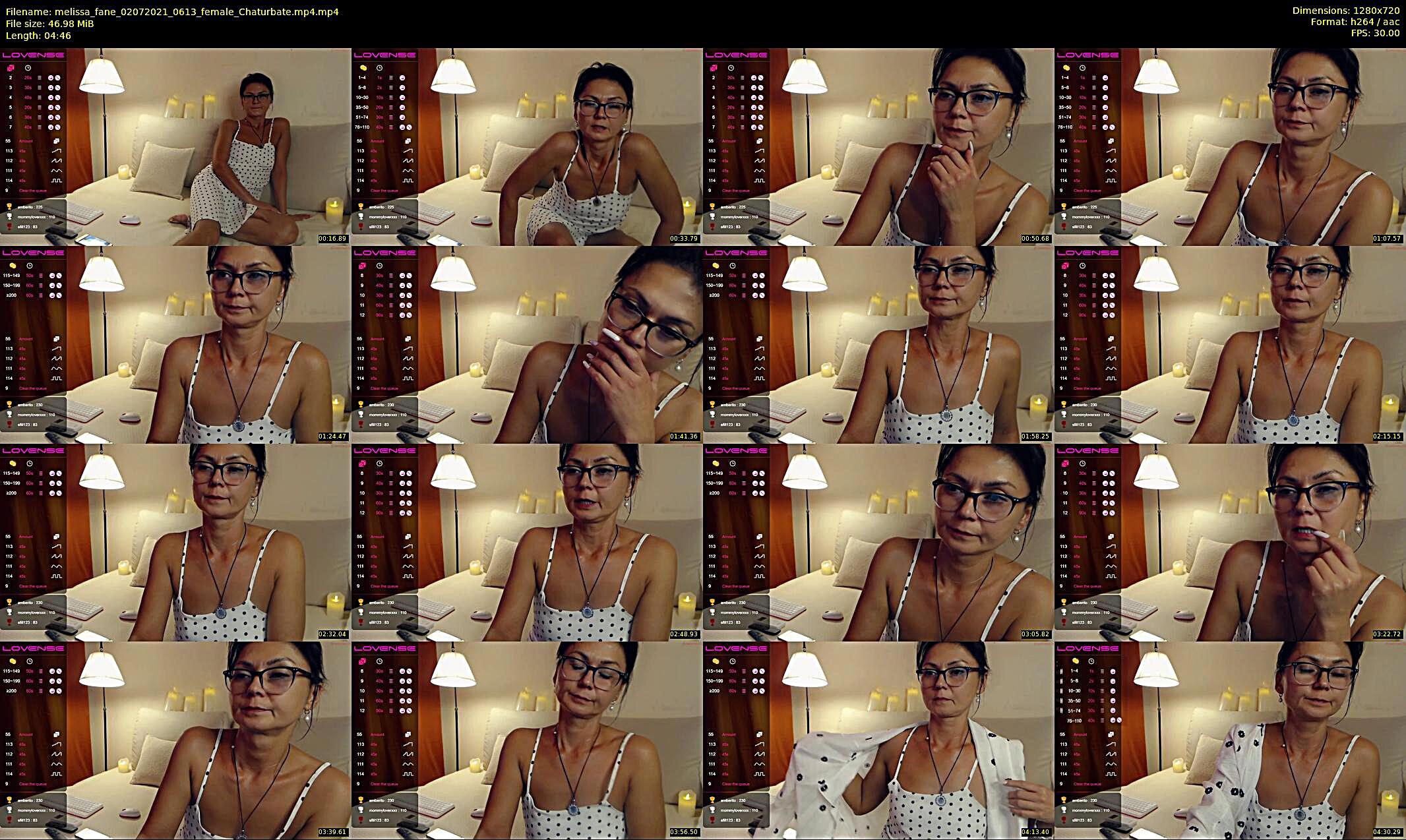 melissa_fane — 5 minute Chaturbate female cam show recording, 720p, Jul 2, 2021