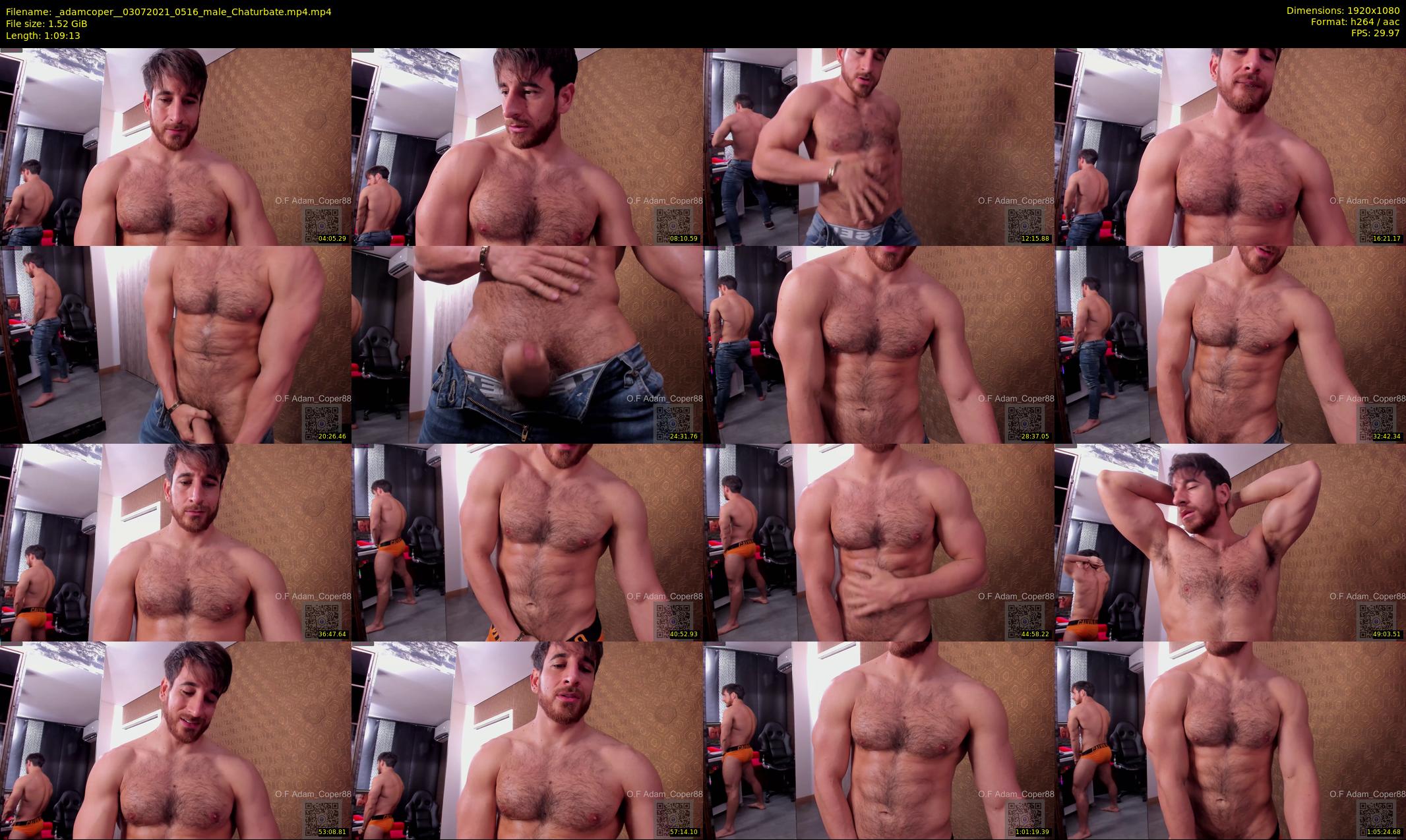 _adamcoper_ — 70 minute Chaturbate male cam show recording, 1080p, Jul 3, 2021