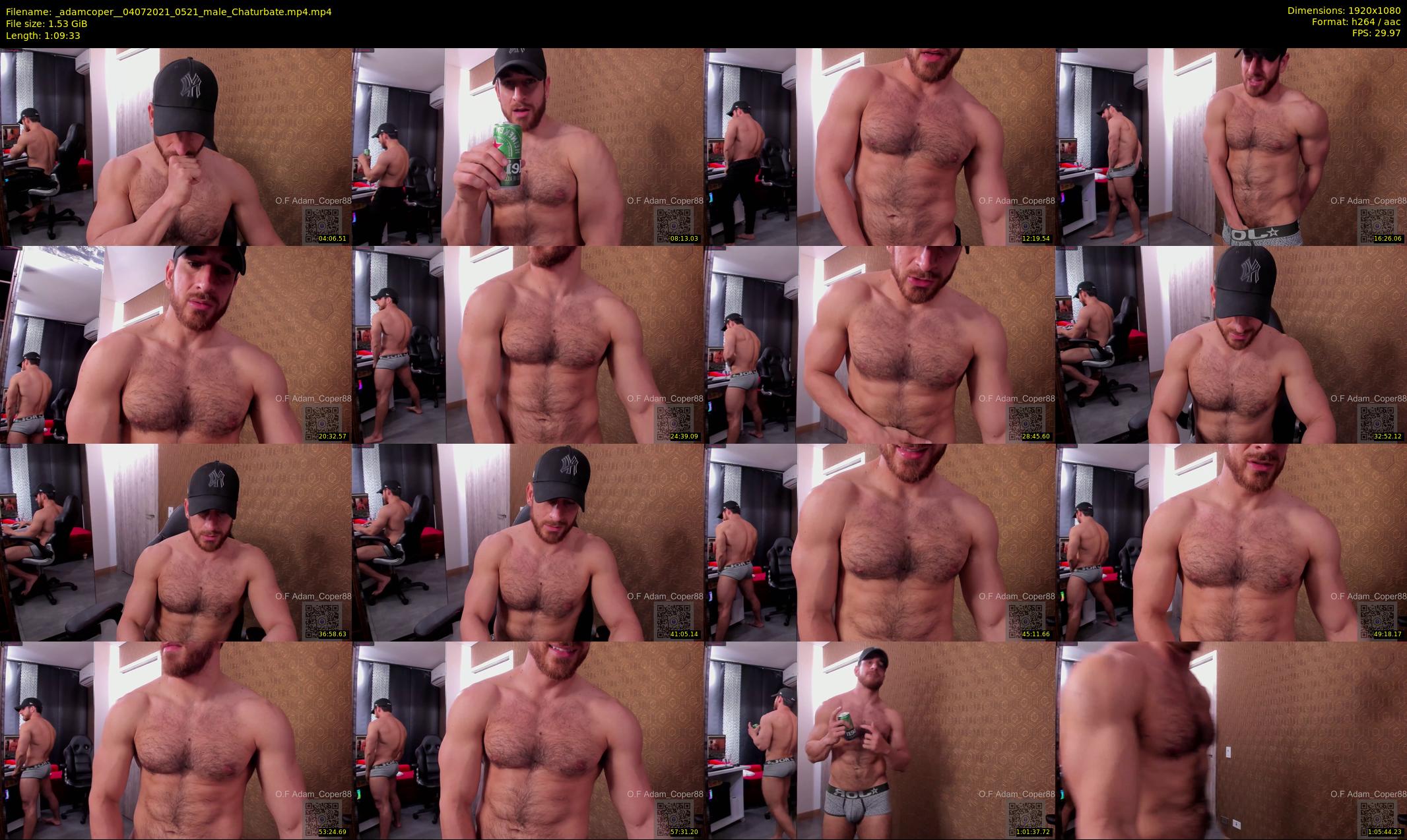 _adamcoper_ — 70 minute Chaturbate male cam show recording, 1080p, Jul 4, 2021