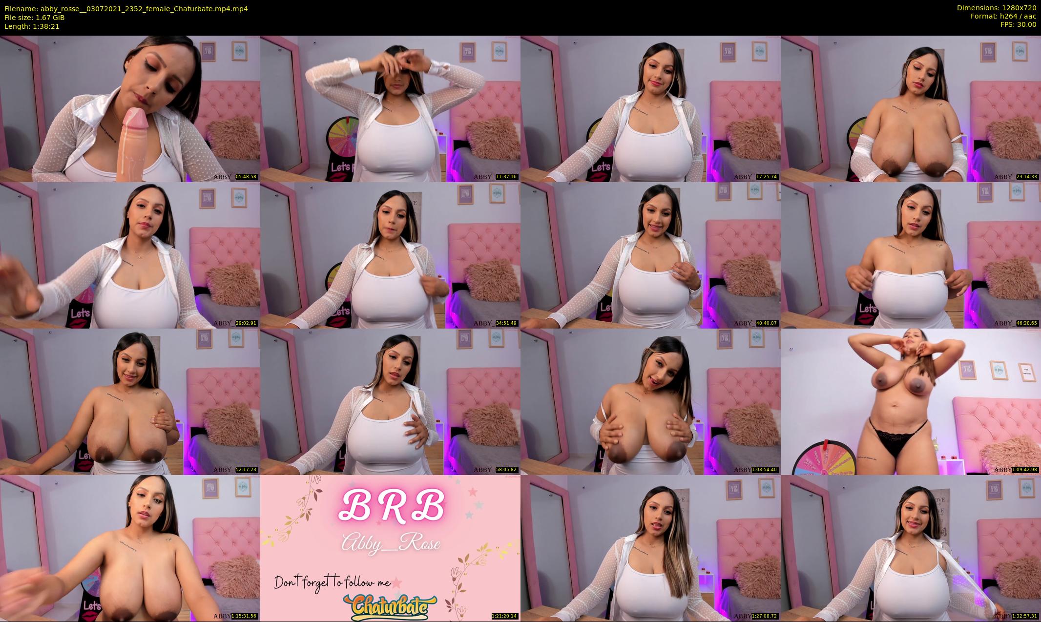 abby_rosse_ — 99 minute Chaturbate female cam show recording, 720p, Jul 3, 2021