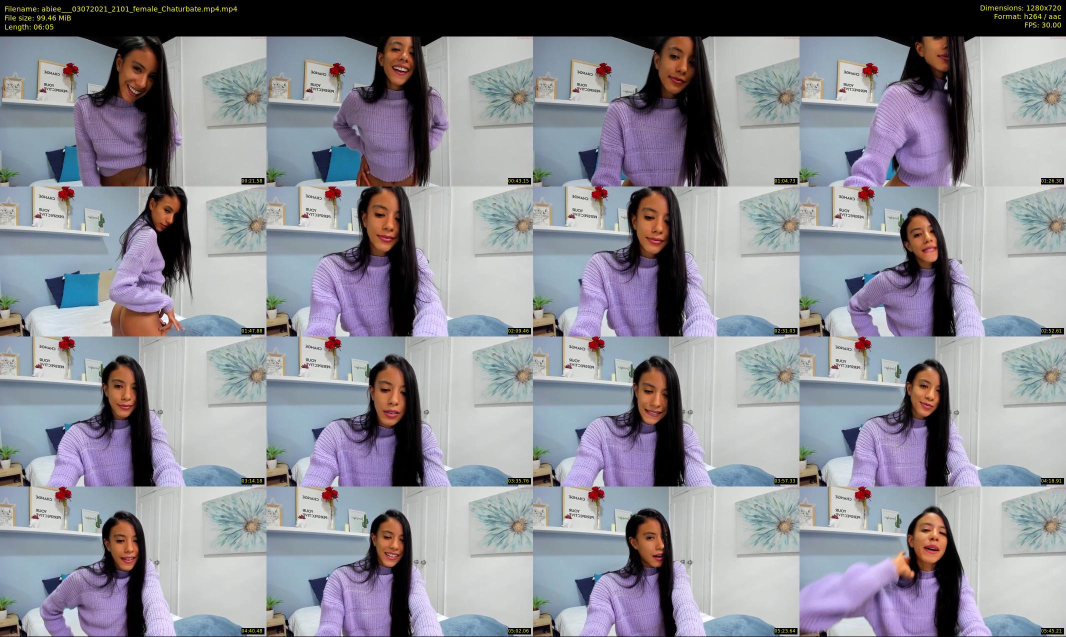 abiee__ — 7 minute Chaturbate female cam show recording, 720p, Jul 3, 2021