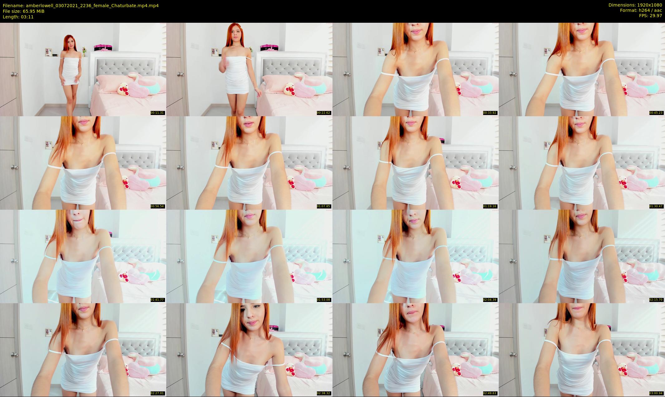 amberlowell — 4 minute Chaturbate female cam show recording, 1080p, Jul 3, 2021