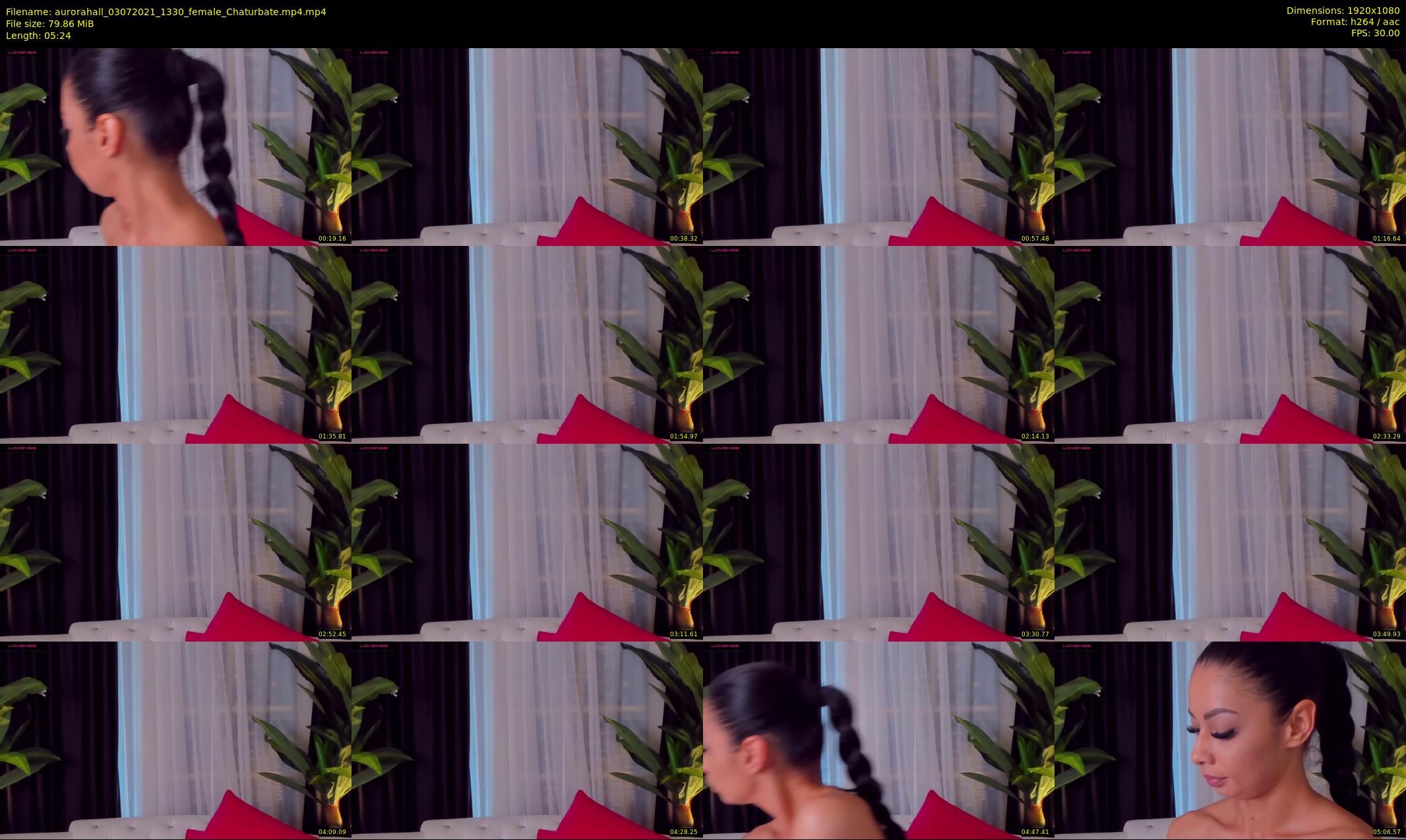 aurorahall — 6 minute Chaturbate female cam show recording, 1080p, Jul 3, 2021