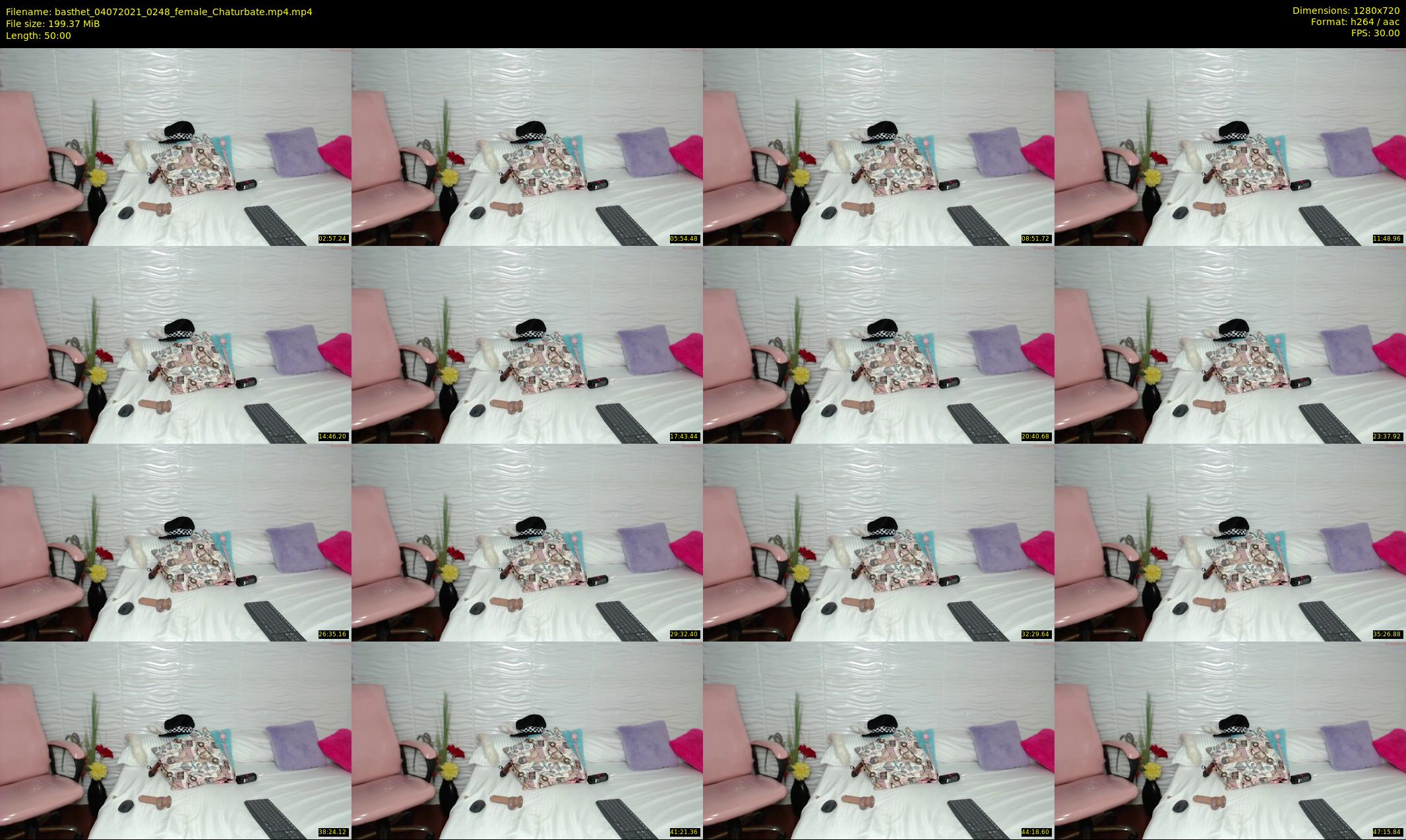 basthet — 50 minute Chaturbate female cam show recording, 720p, Jul 4, 2021