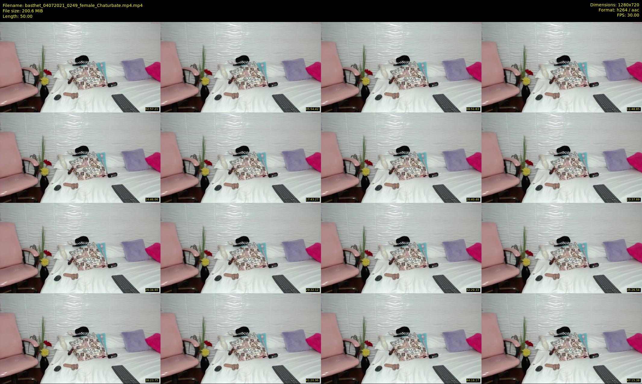 basthet — 50 minute Chaturbate female cam show recording, 720p, Jul 4, 2021
