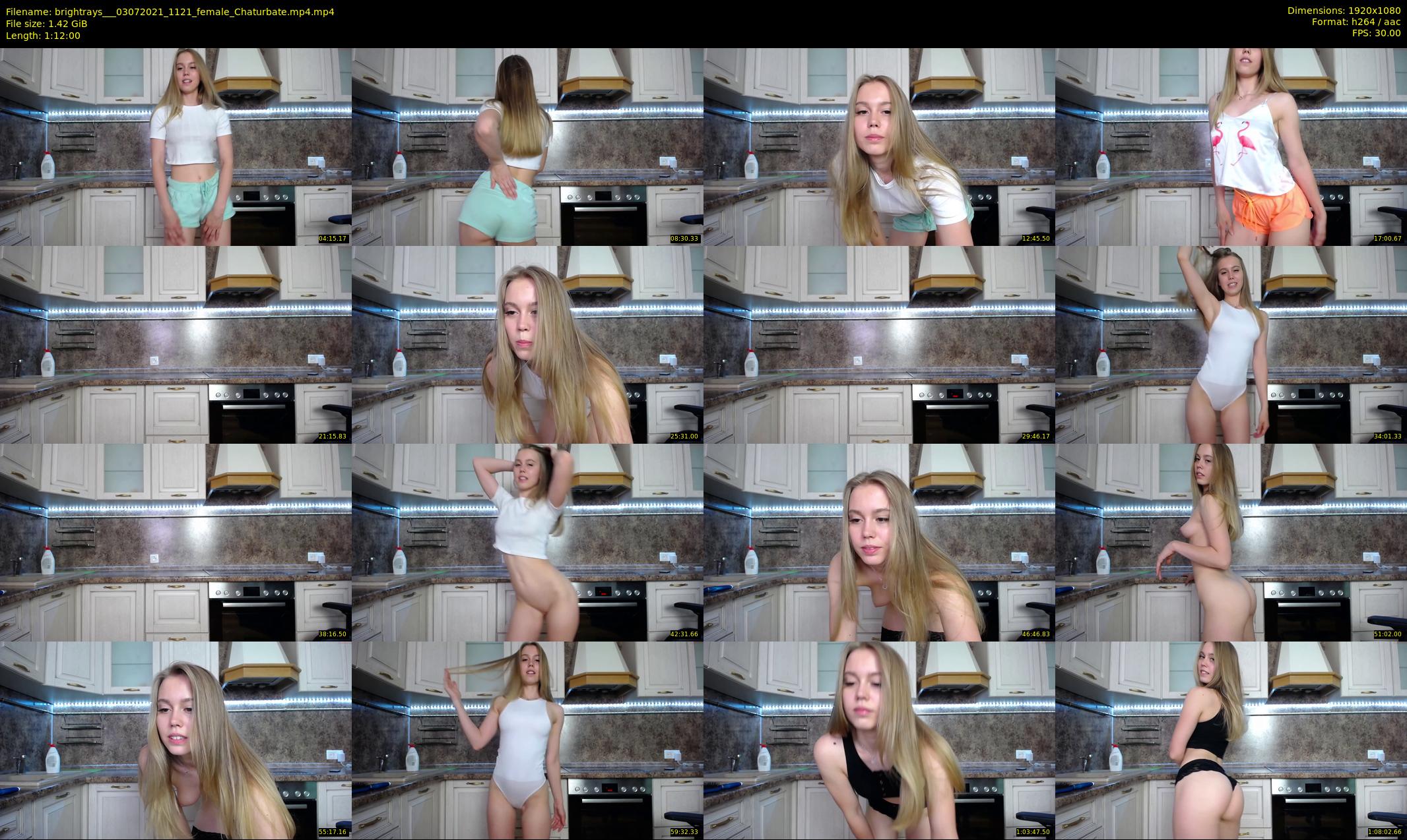brightrays__ — 72 minute Chaturbate female cam show recording, 1080p, Jul 3, 2021