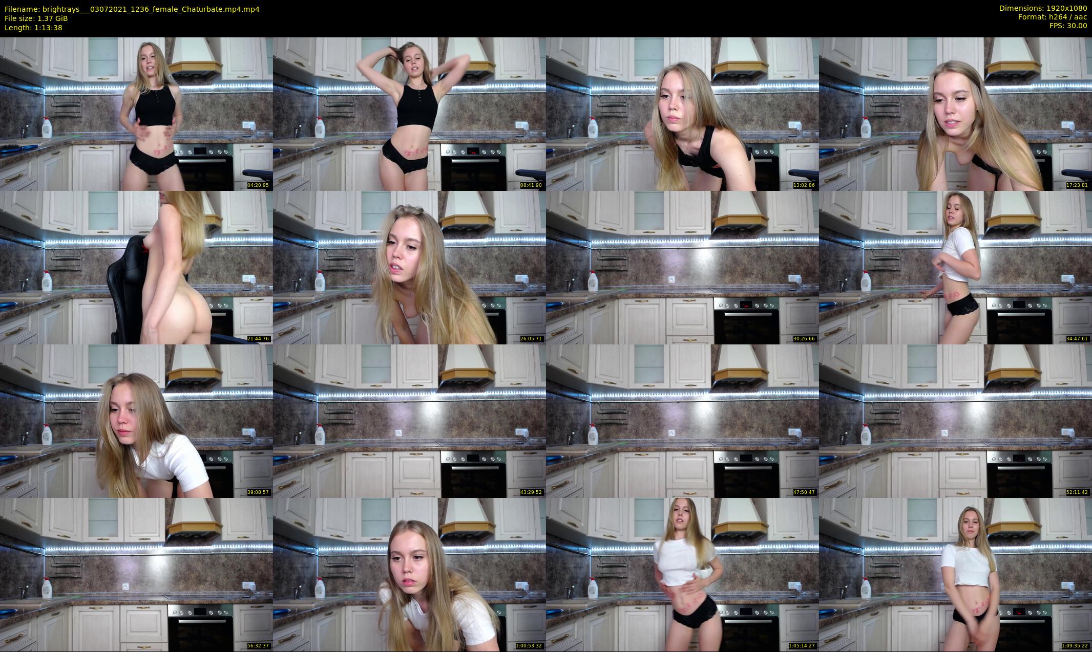 brightrays__ — 74 minute Chaturbate female cam show recording, 1080p, Jul 3, 2021