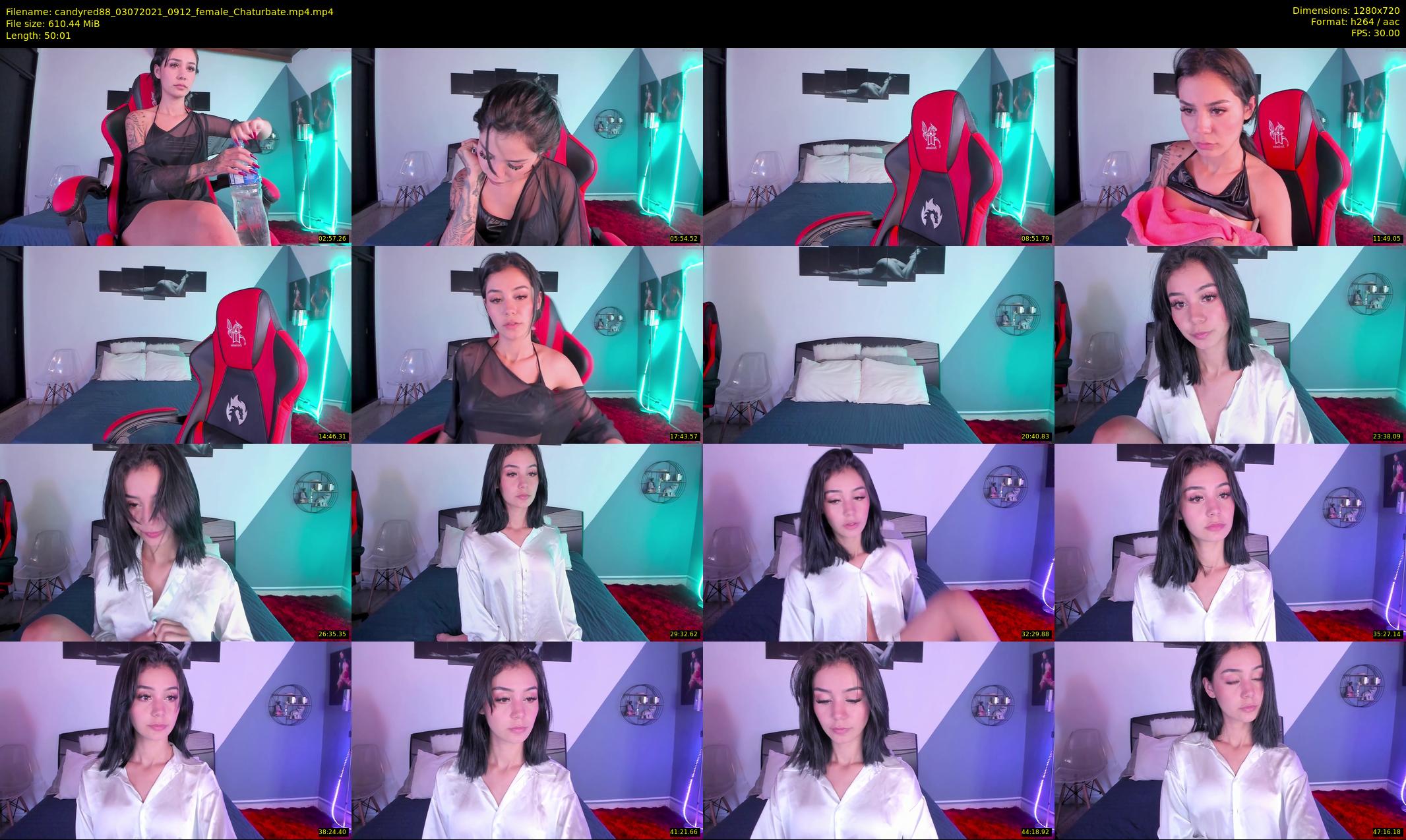 candyred88 — 51 minute Chaturbate female cam show recording, 720p, Jul 3, 2021
