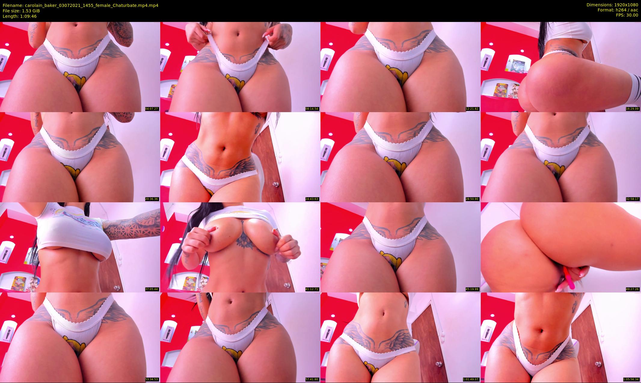 carolain_baker — 70 minute Chaturbate female cam show recording, 1080p, Jul 3, 2021