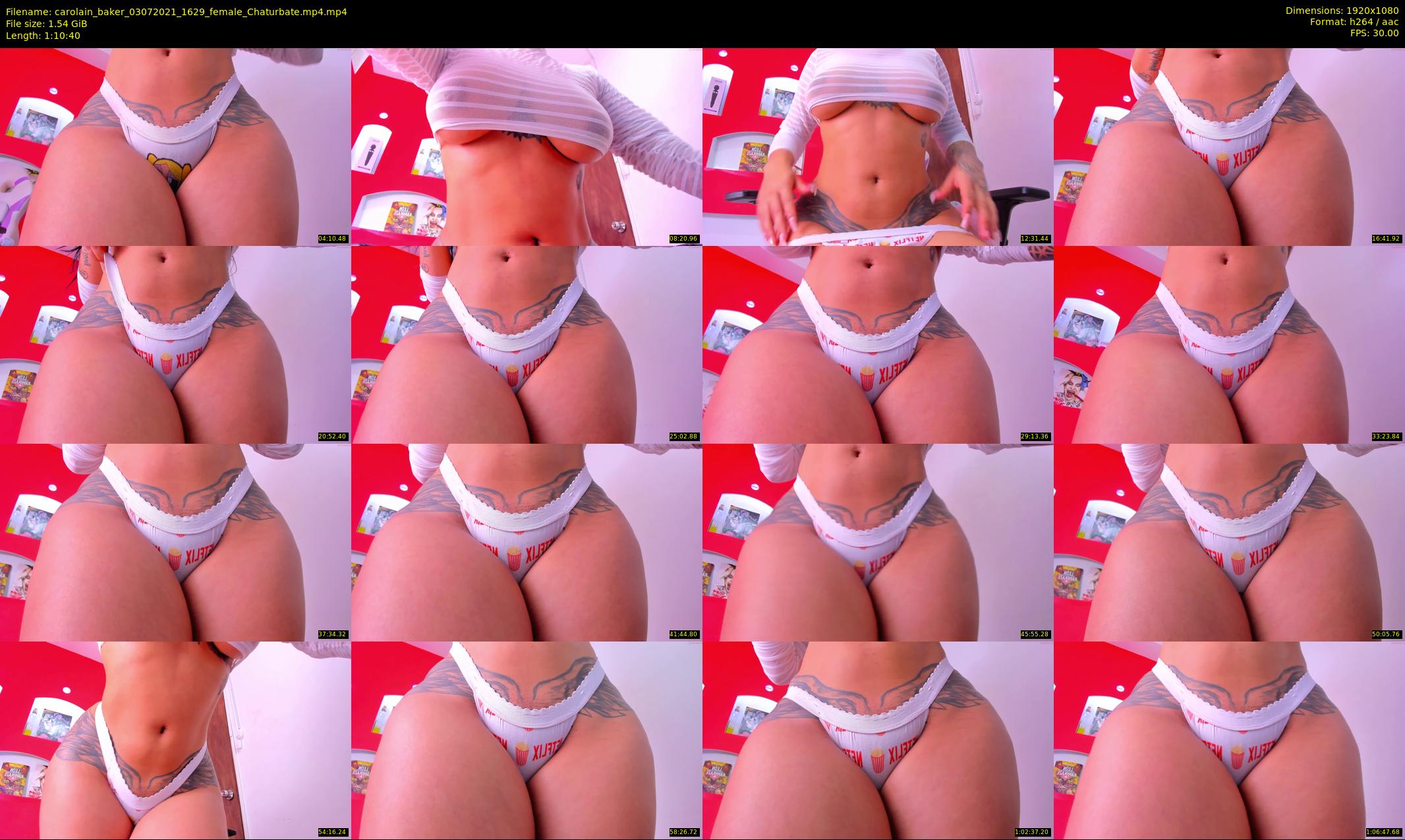 carolain_baker — 71 minute Chaturbate female cam show recording, 1080p, Jul 3, 2021
