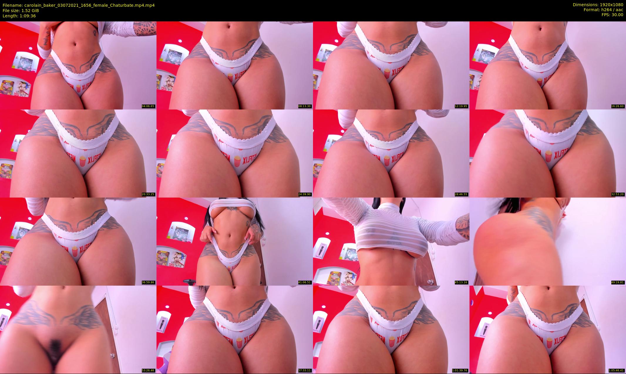 carolain_baker — 70 minute Chaturbate female cam show recording, 1080p, Jul 3, 2021