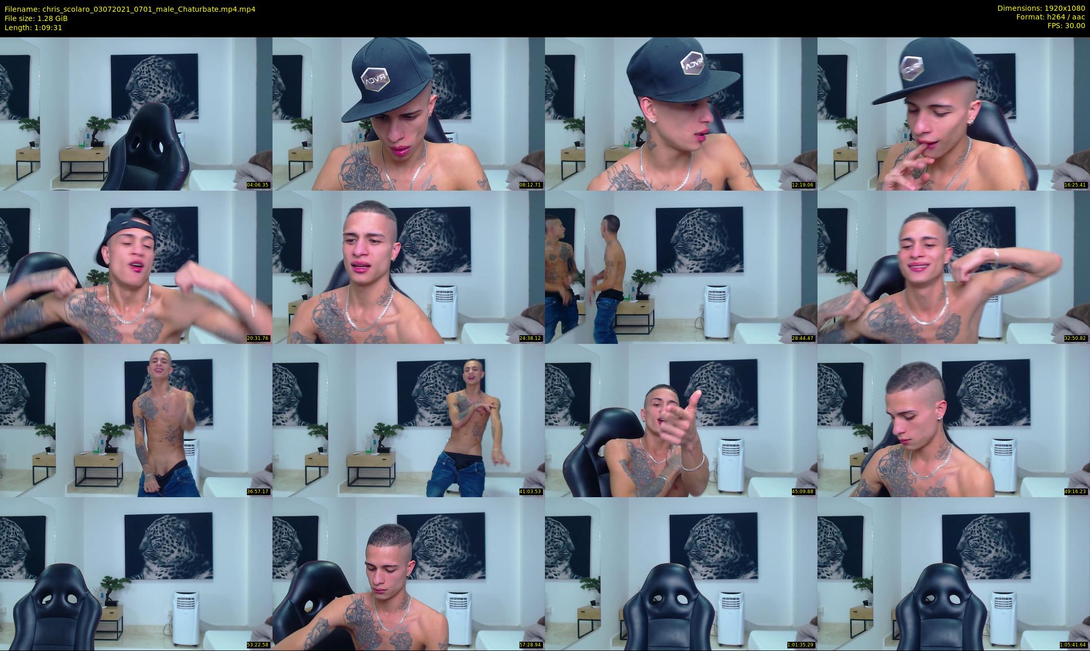 chris_scolaro — 70 minute Chaturbate male cam show recording, 1080p, Jul 3, 2021