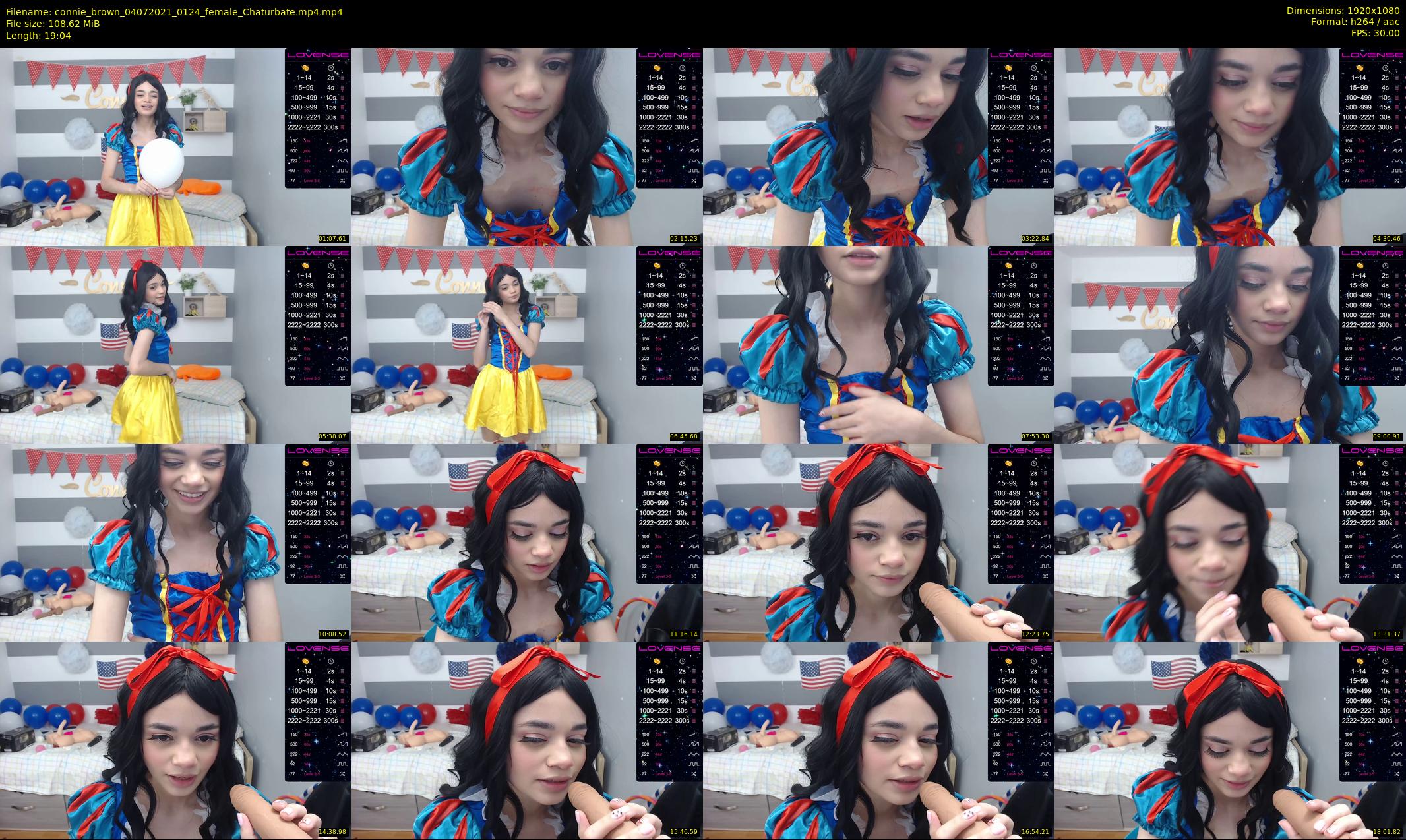 connie_brown — 20 minute Chaturbate female cam show recording, 1080p, Jul 4, 2021