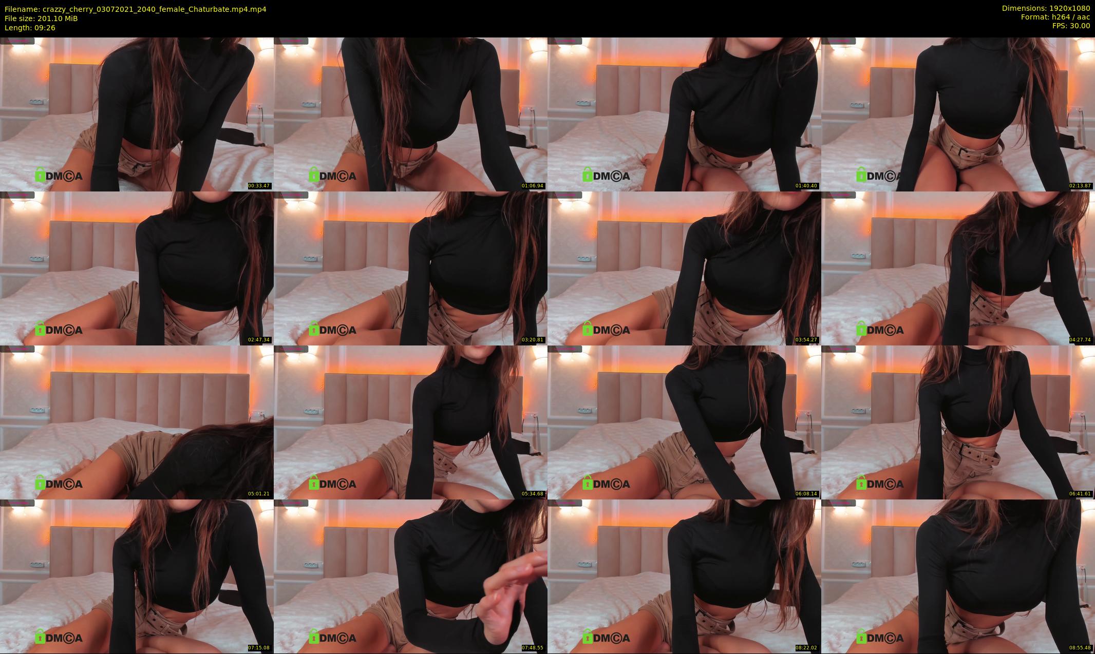 crazzy_cherry — 10 minute Chaturbate female cam show recording, 1080p, Jul 3, 2021