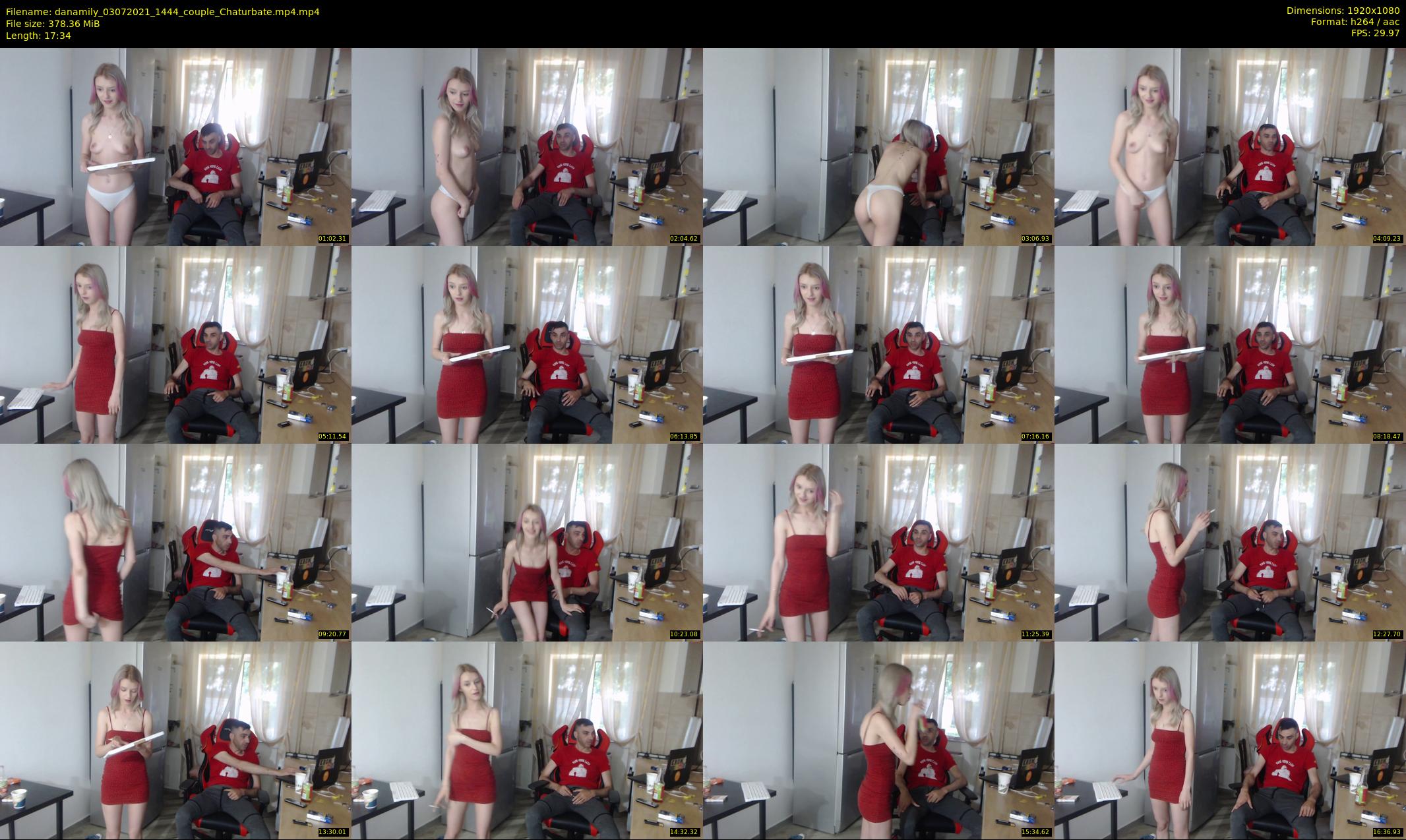 danamily — 18 minute Chaturbate female cam show recording, 1080p, Jul 3, 2021