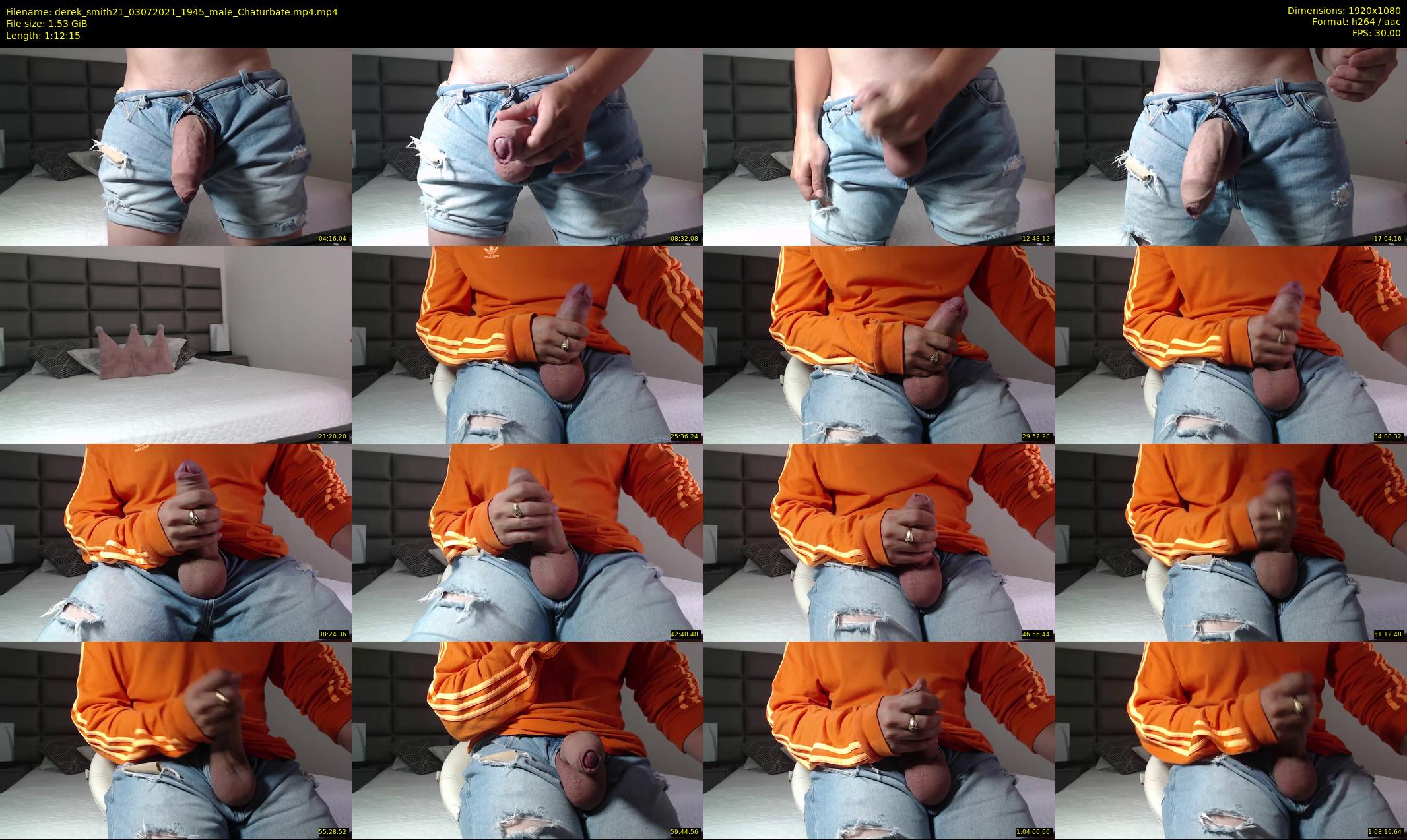 derek_smith21 — 73 minute Chaturbate male cam show recording, 1080p, Jul 3, 2021