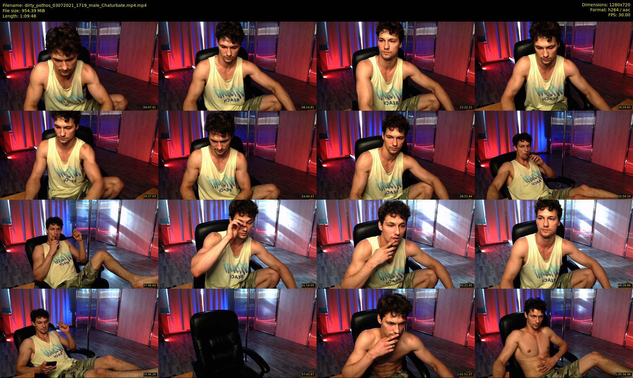 dirty_pothos — 70 minute Chaturbate male cam show recording, 720p, Jul 3, 2021