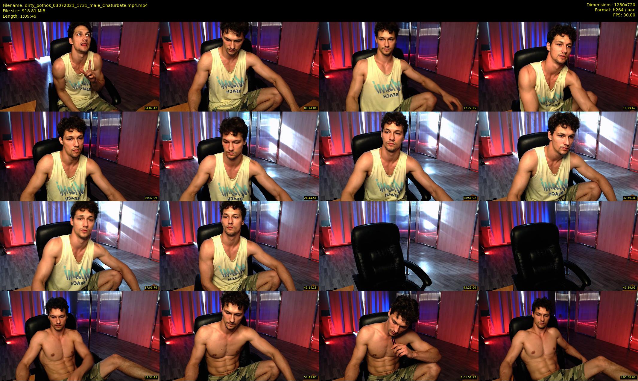 dirty_pothos — 70 minute Chaturbate male cam show recording, 720p, Jul 3, 2021
