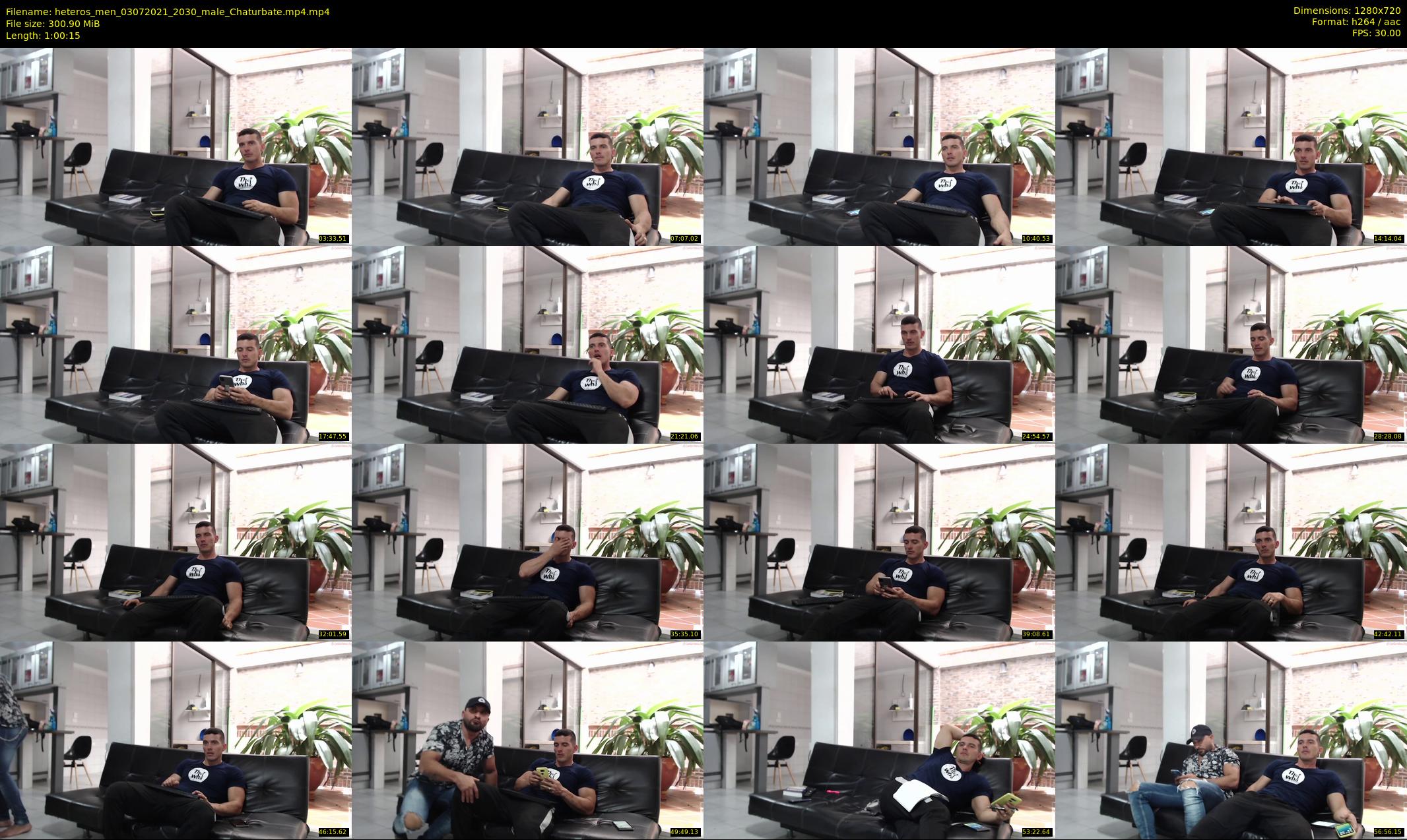 heteros_men — 61 minute Chaturbate male cam show recording, 720p, Jul 3, 2021