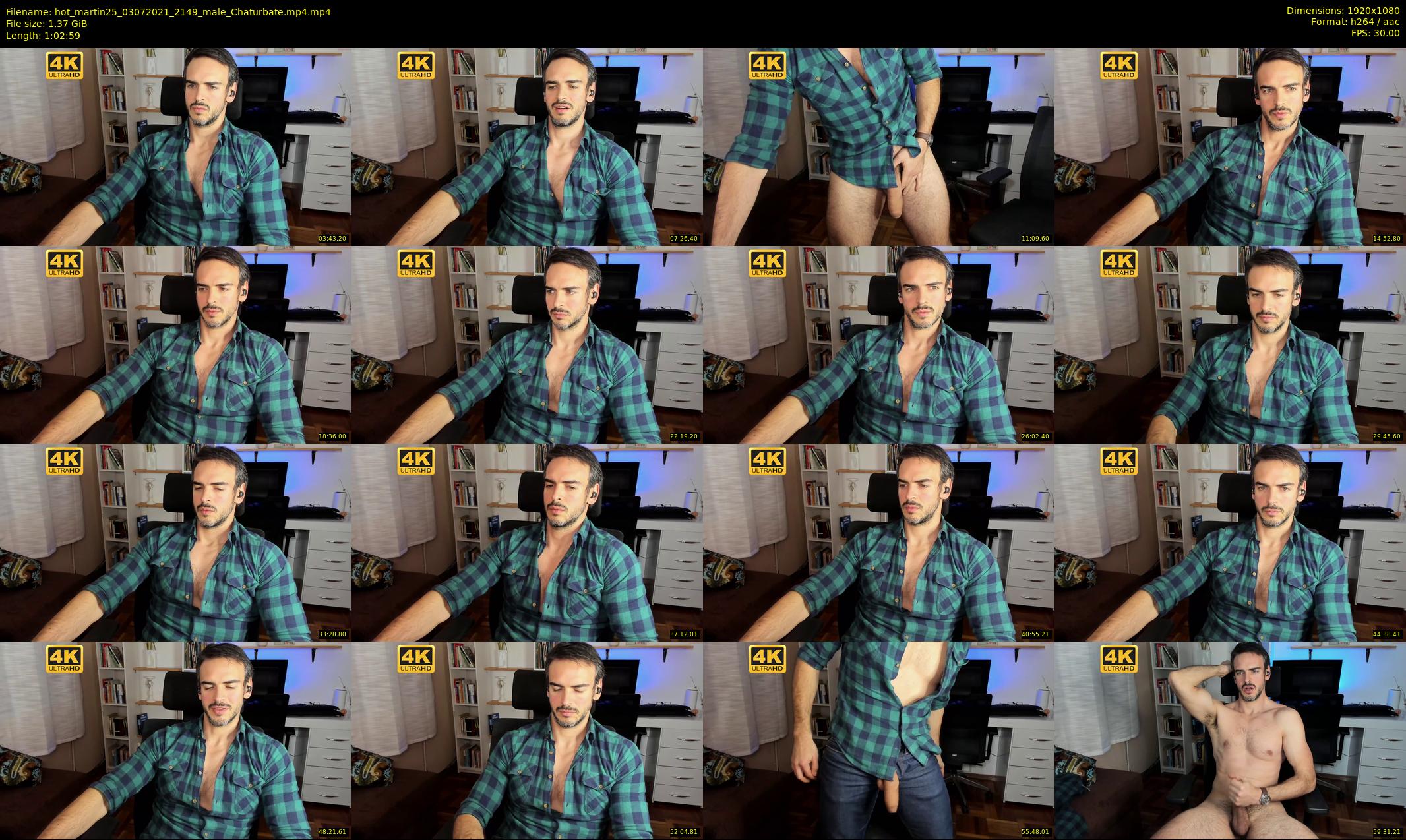 hot_martin25 — 63 minute Chaturbate male cam show recording, 1080p, Jul 3, 2021