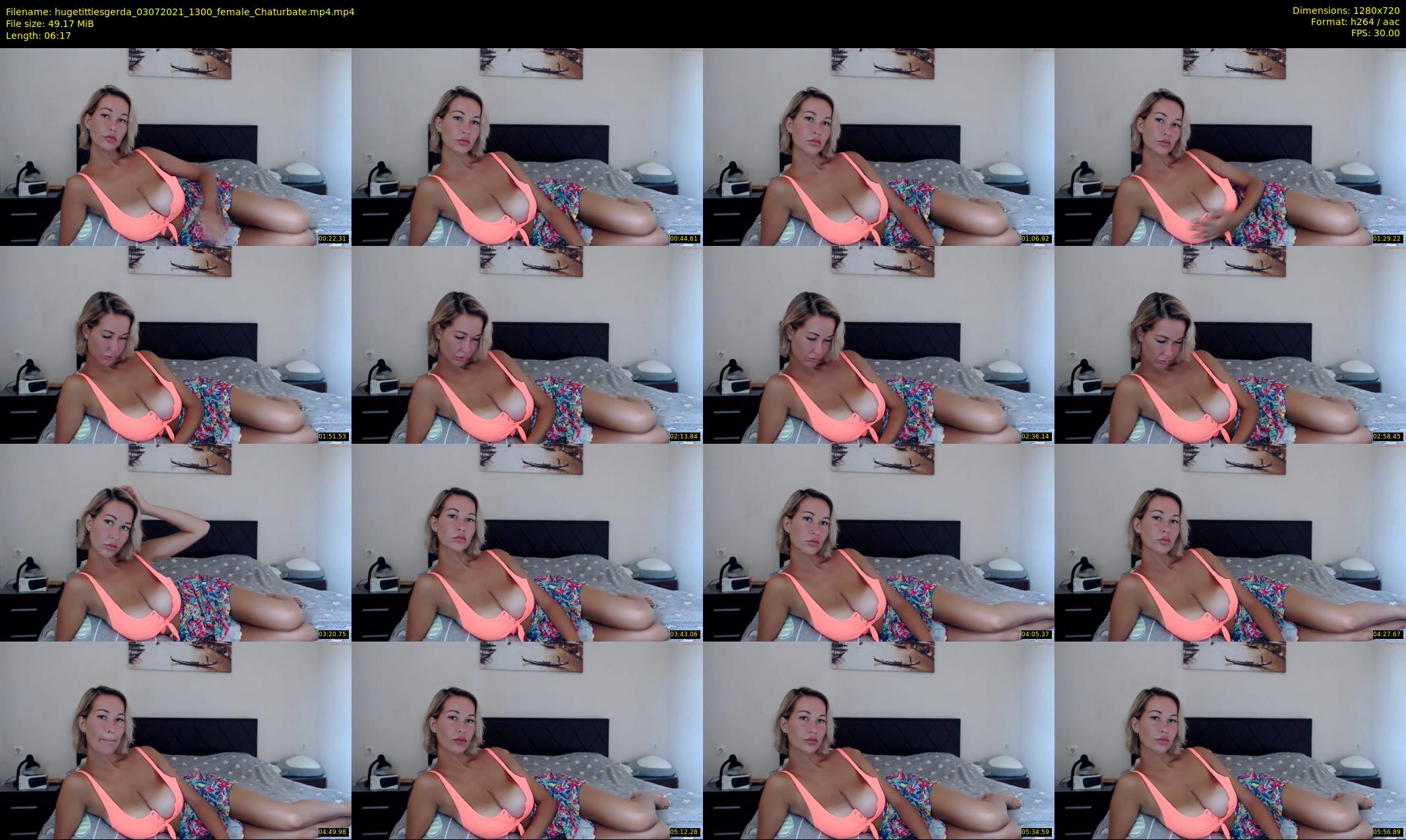 hugetittiesgerda — 7 minute Chaturbate female cam show recording, 720p, Jul 3, 2021