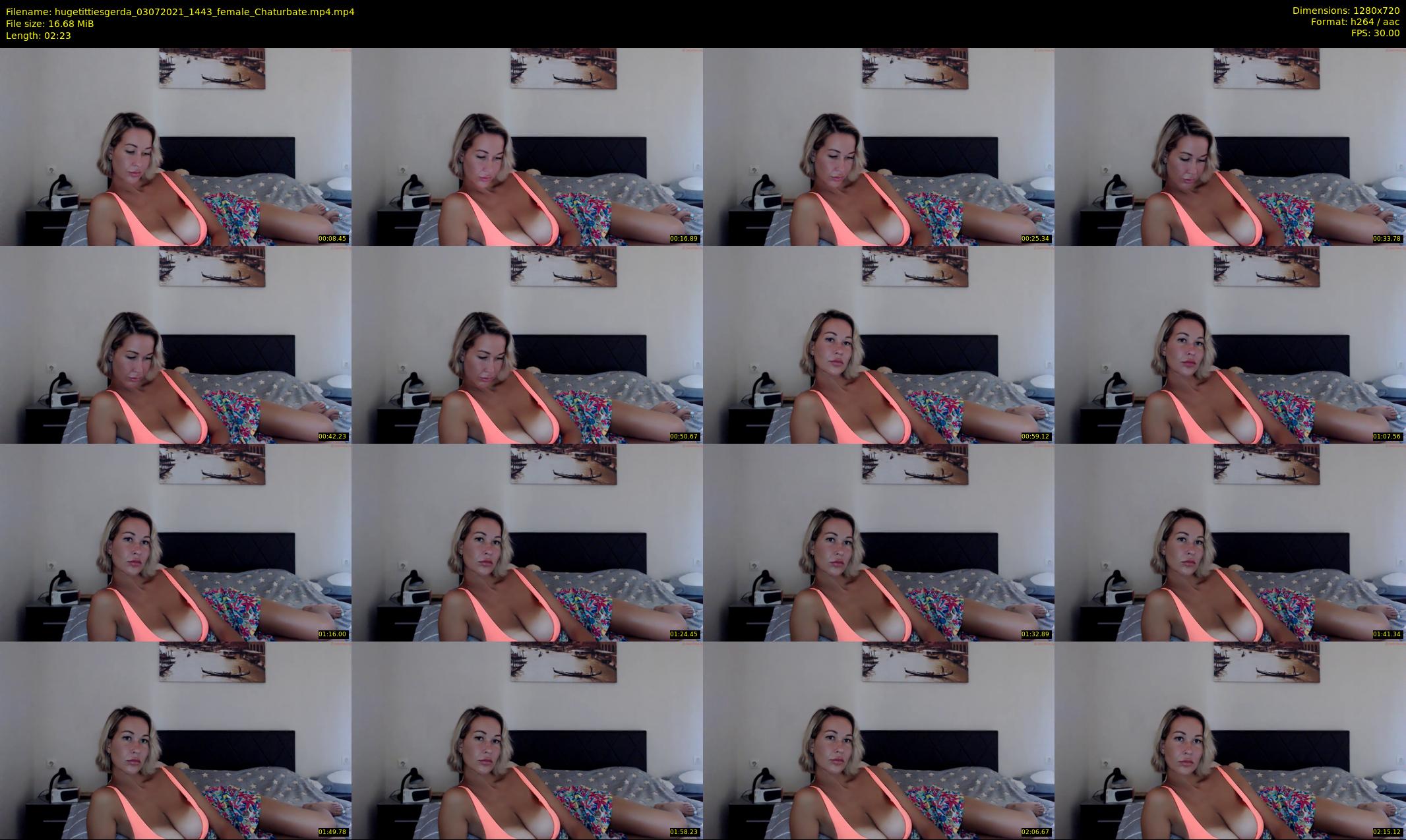 hugetittiesgerda — 3 minute Chaturbate female cam show recording, 720p, Jul 3, 2021