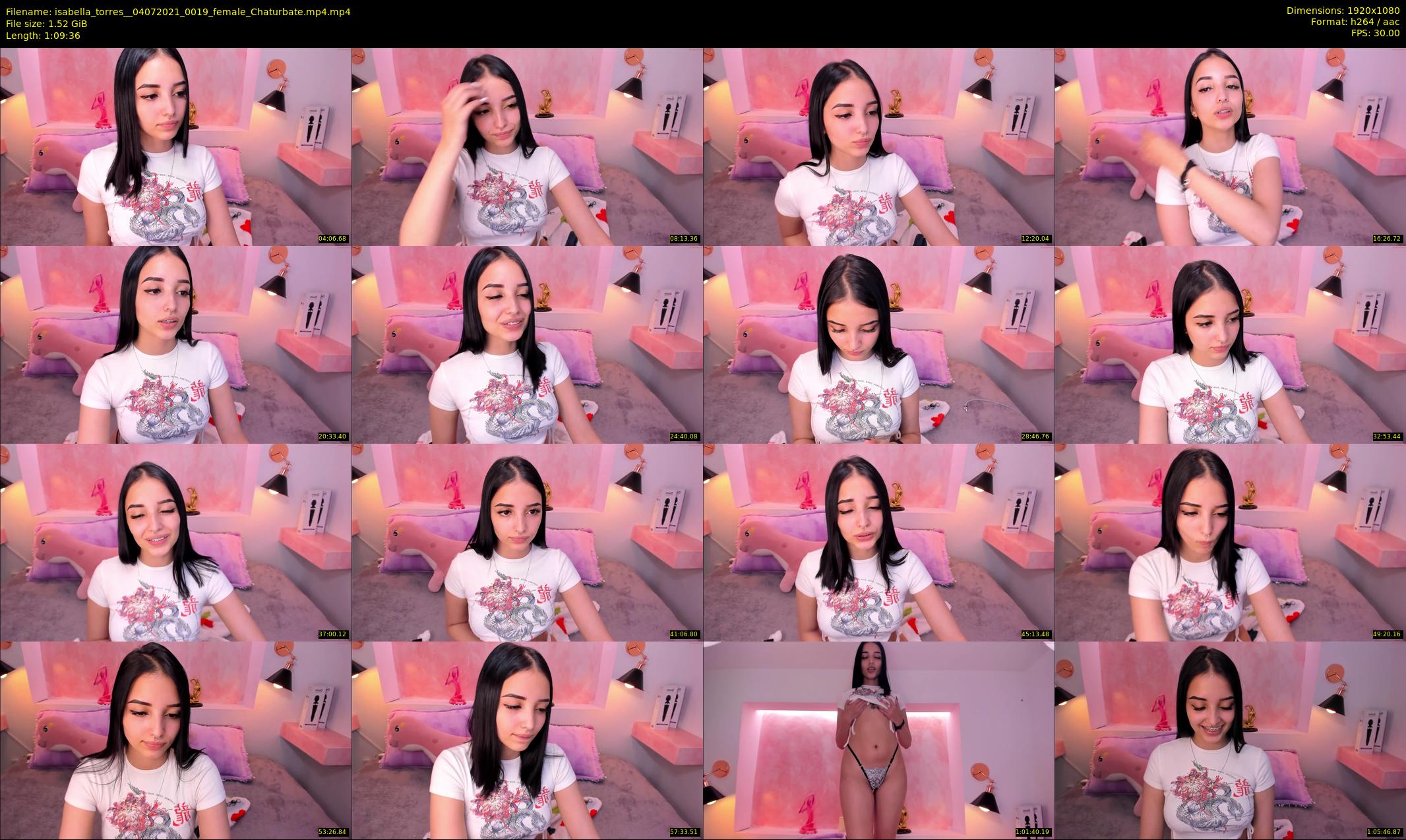isabella_torres_ — 70 minute Chaturbate female cam show recording, 1080p, Jul 4, 2021