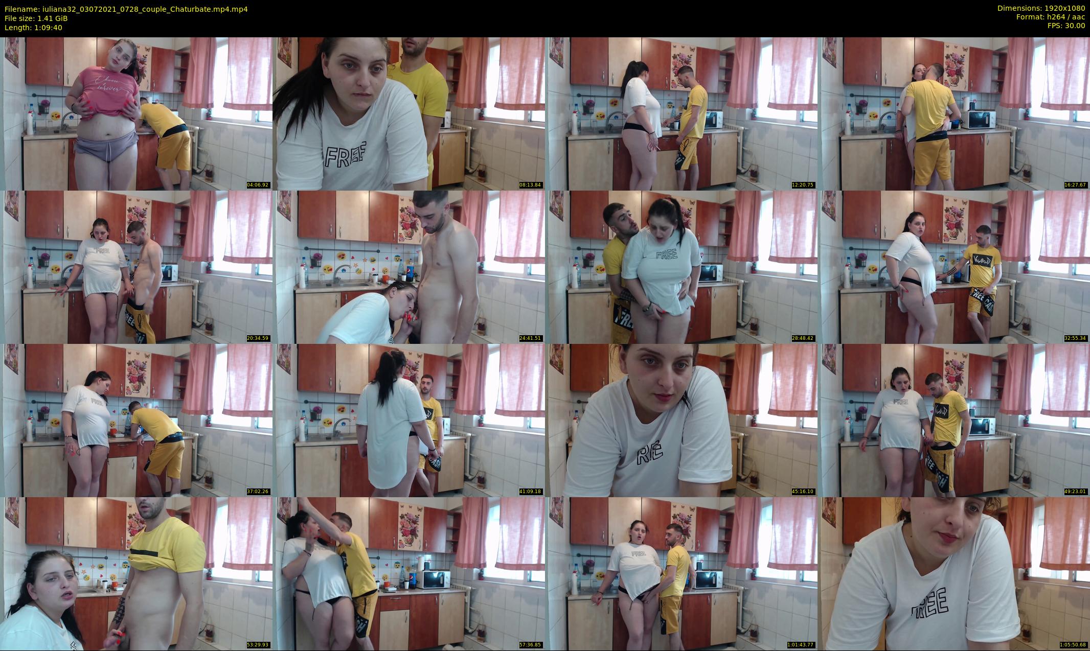 iuliana32 — 70 minute Chaturbate couple cam show recording, 1080p, Jul 3, 2021
