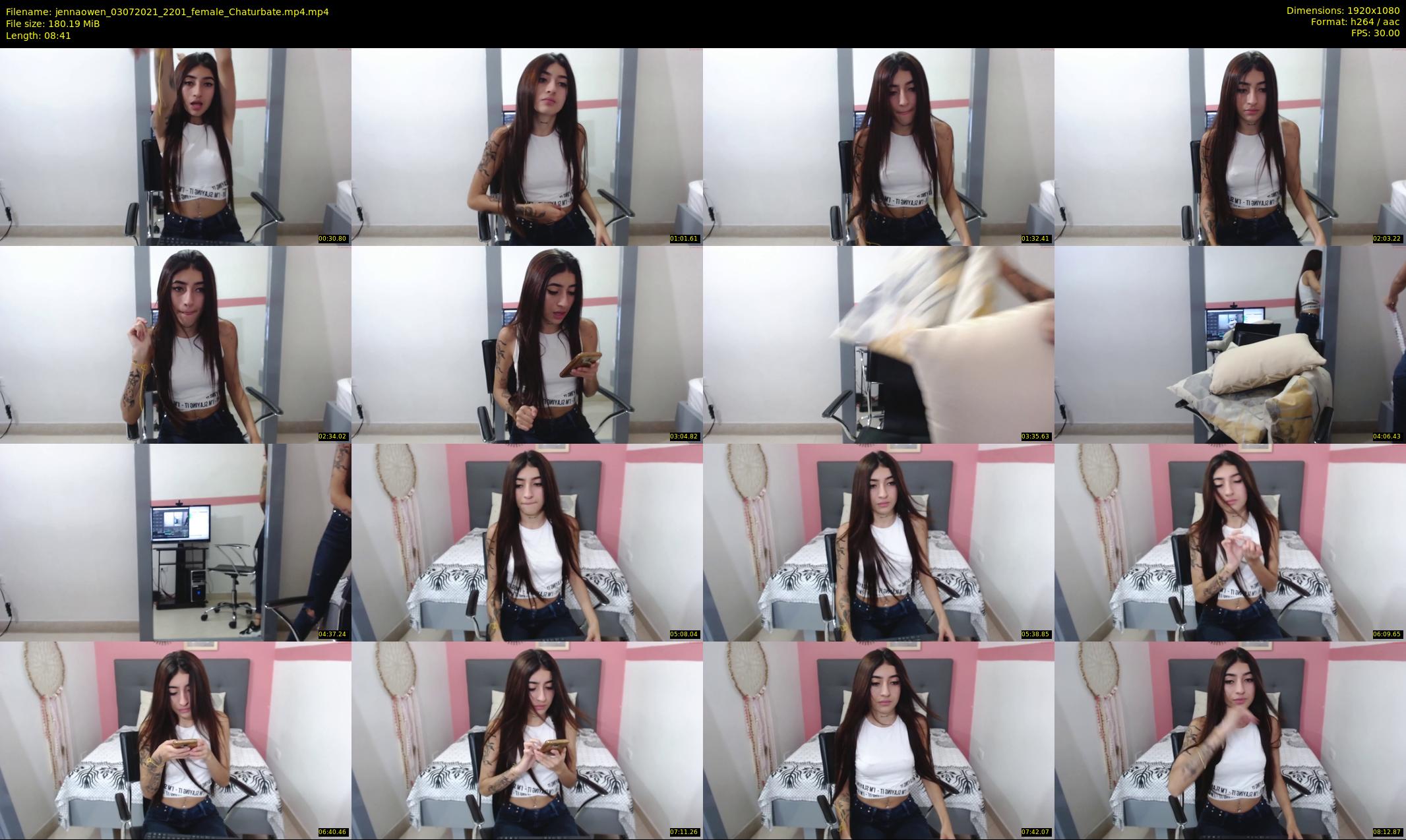 jennaowen — 9 minute Chaturbate female cam show recording, 1080p, Jul 3, 2021