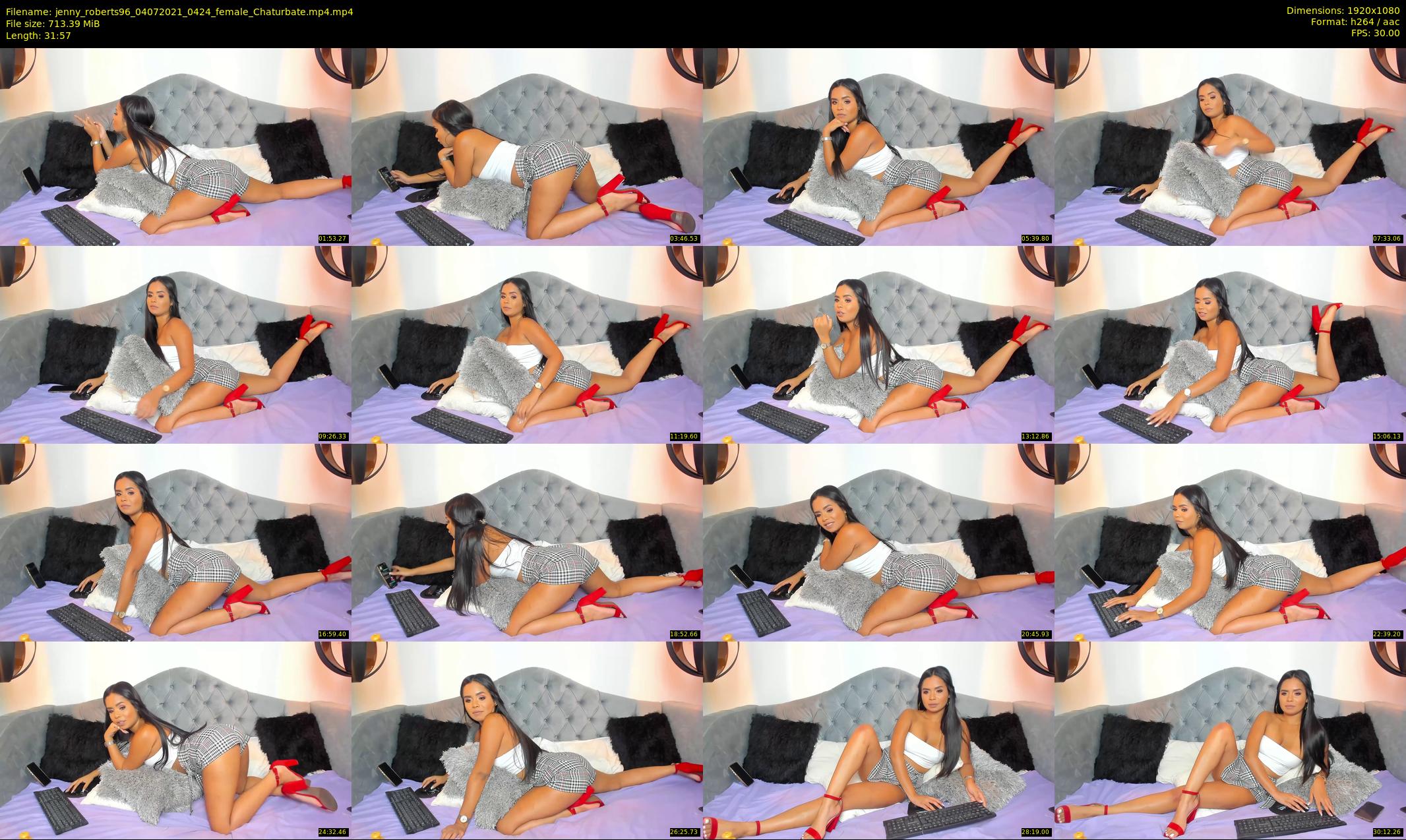 jenny_roberts96 — 32 minute Chaturbate female cam show recording, 1080p, Jul 4, 2021